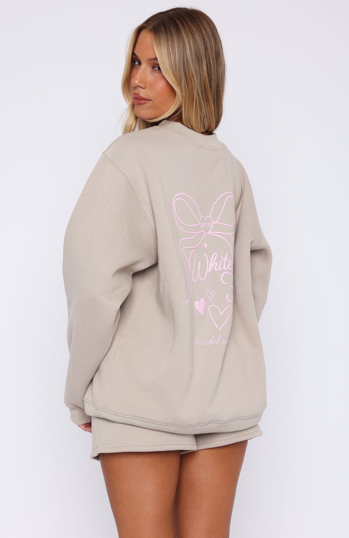 Love You Forever Oversized Sweater Moon - Image 5