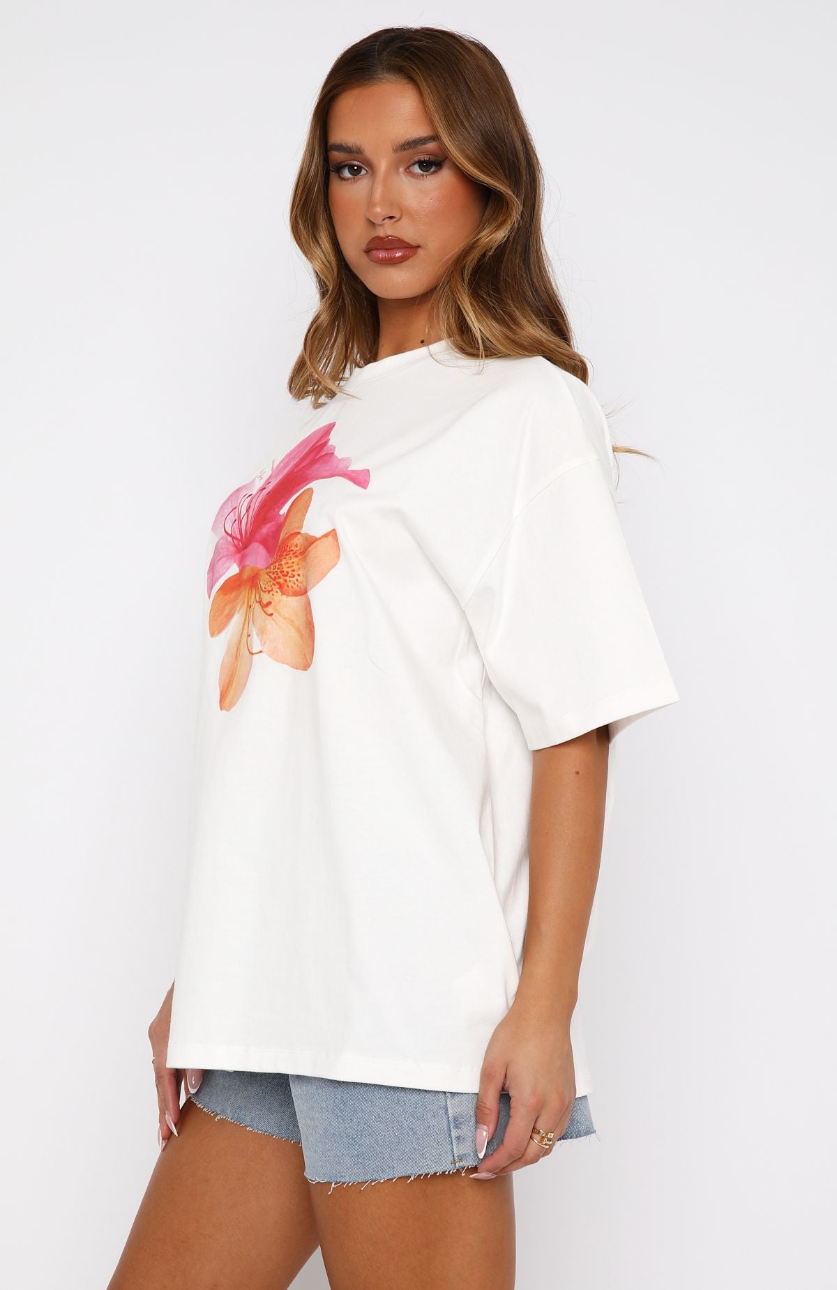 Power Of Possibility Oversized Tee White - Image 3