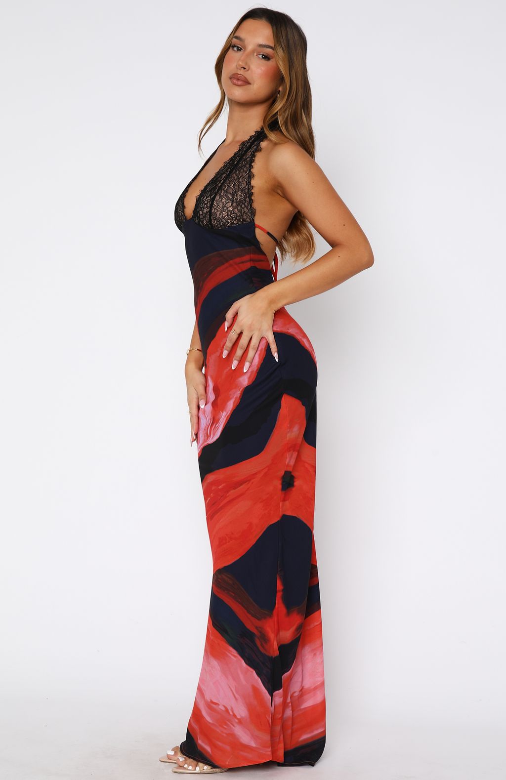 Beyond The Stars Maxi Dress Radiant Petal - Image 4