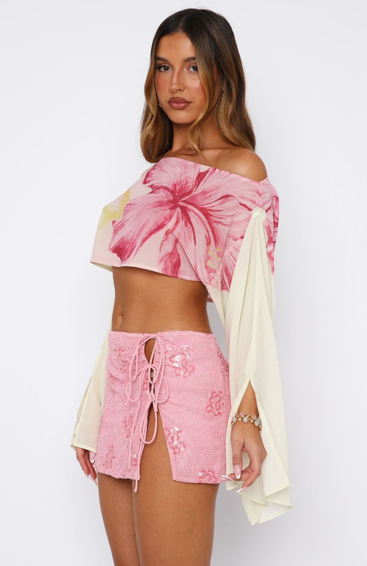 Desert Drifts Long Sleeve Top Oasis Bloom - Image 3