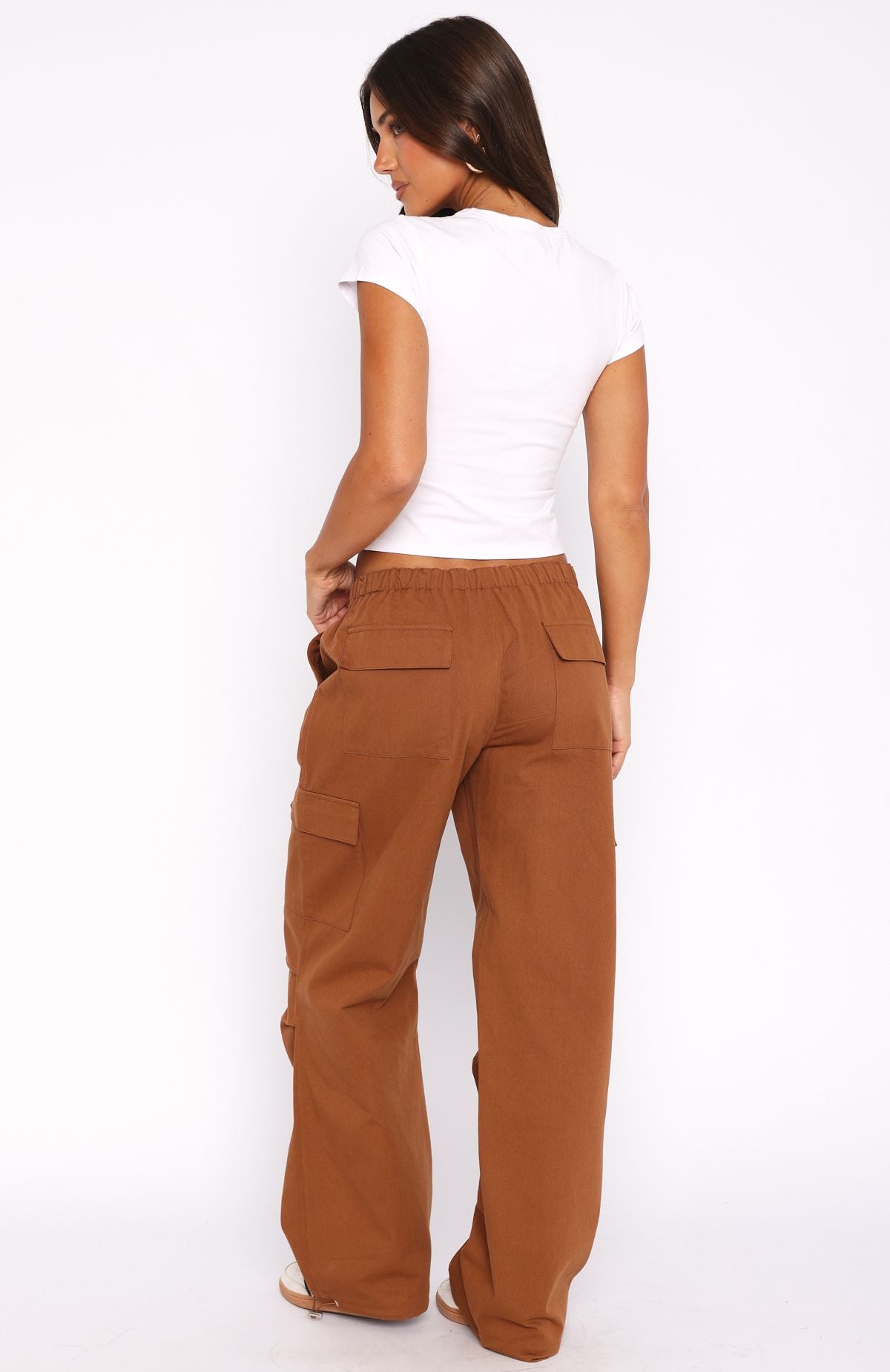 Real Satisfaction Cargo Pants Chocolate - Image 5