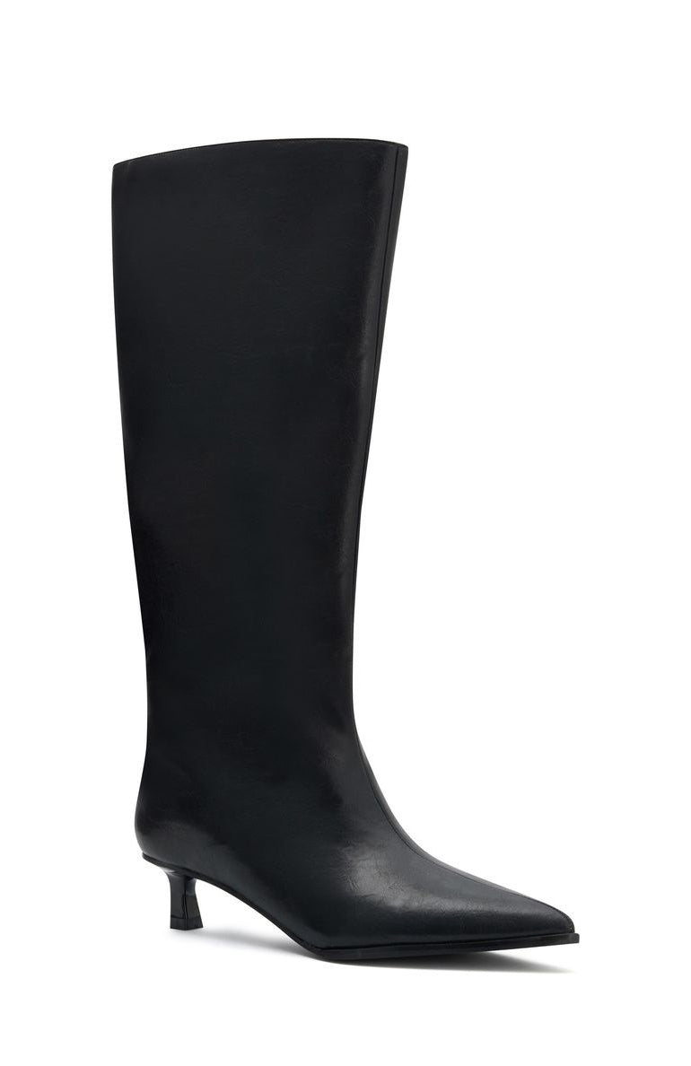 Juliette Knee High Boots Black Crinkle - Image 3