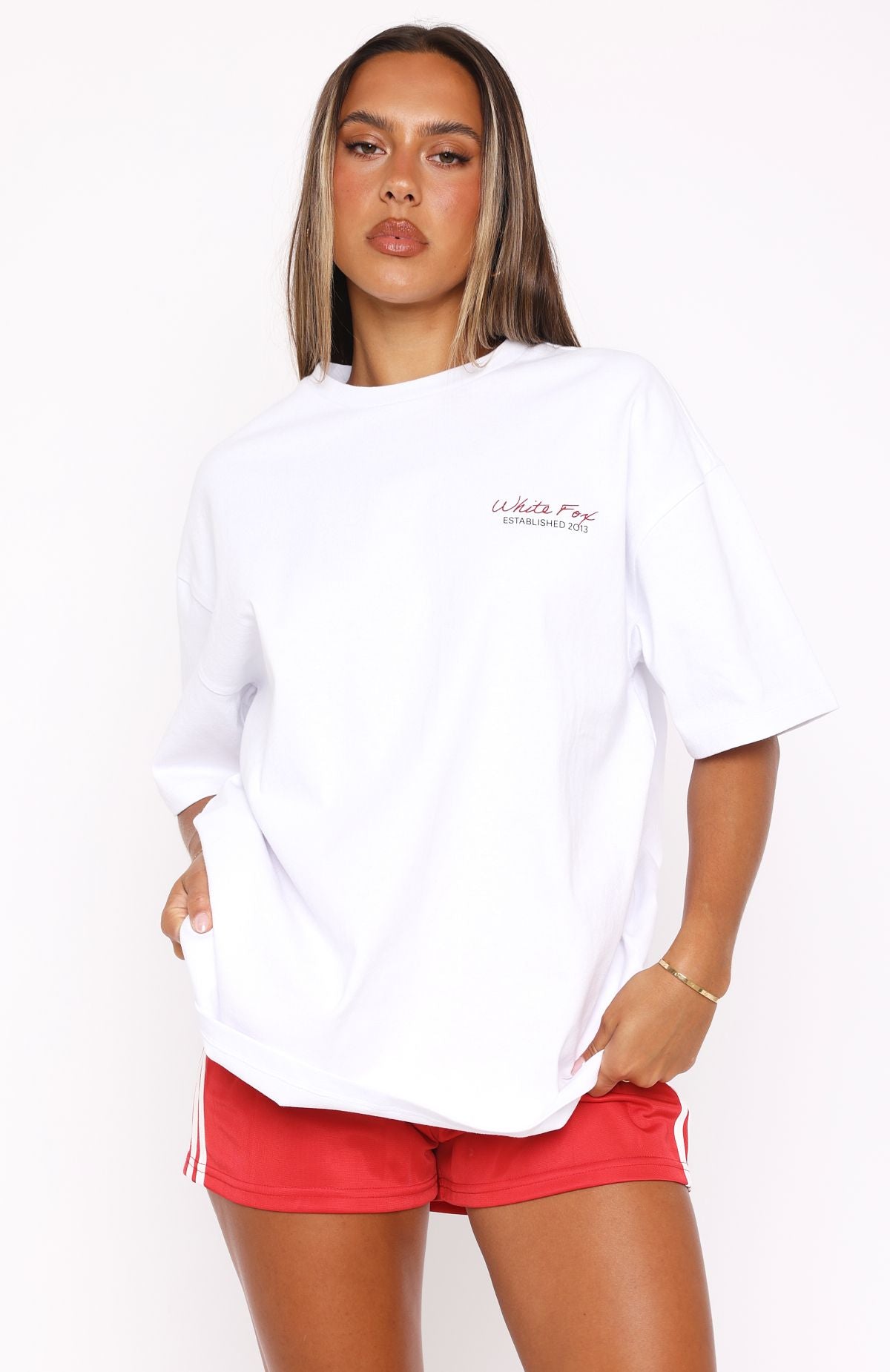 Studio Essentials Oversized Tee White - Image 2