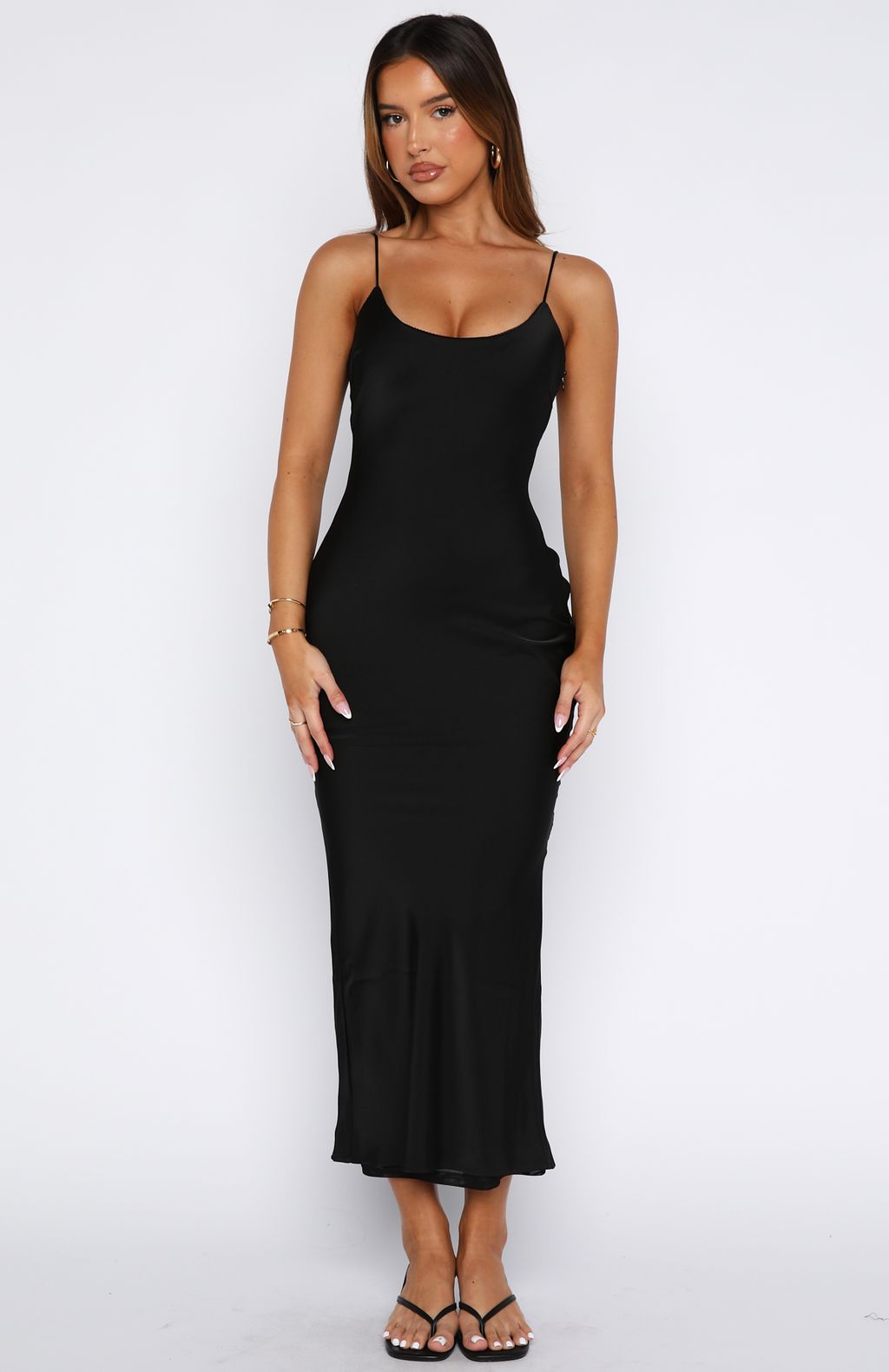 She's For Keeps Maxi Dress Black - Image 2