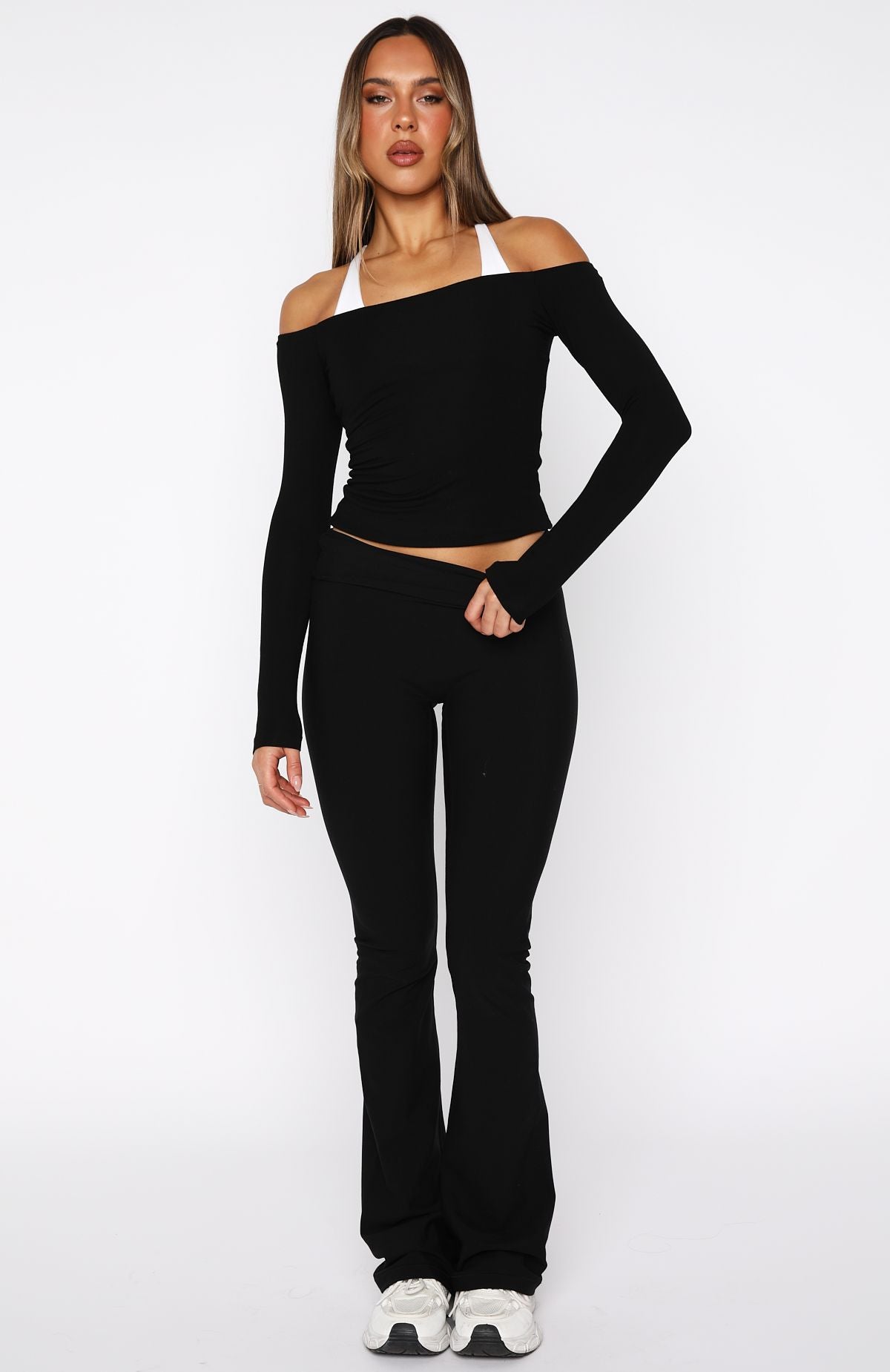 Mad For You Long Sleeve Top Black - Image 5
