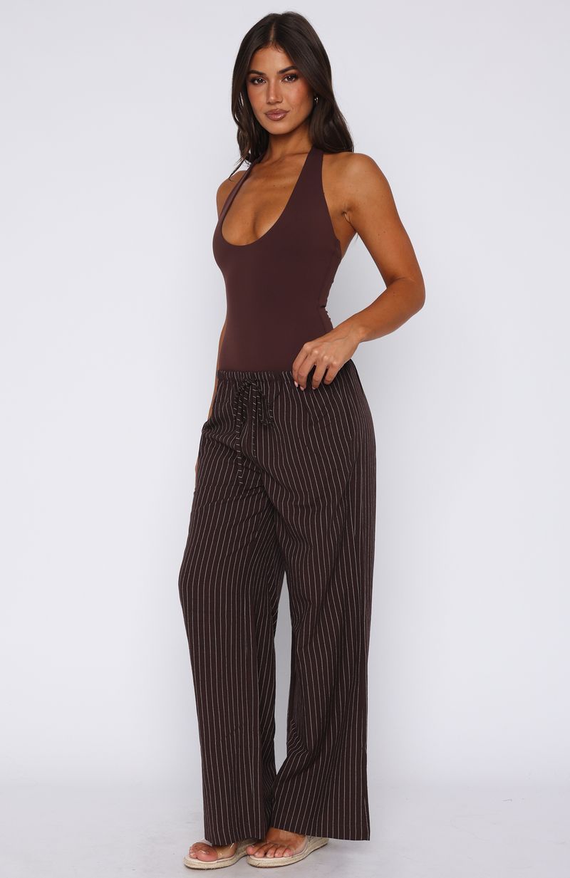 Lost Your Chance Pants Chocolate - Image 3