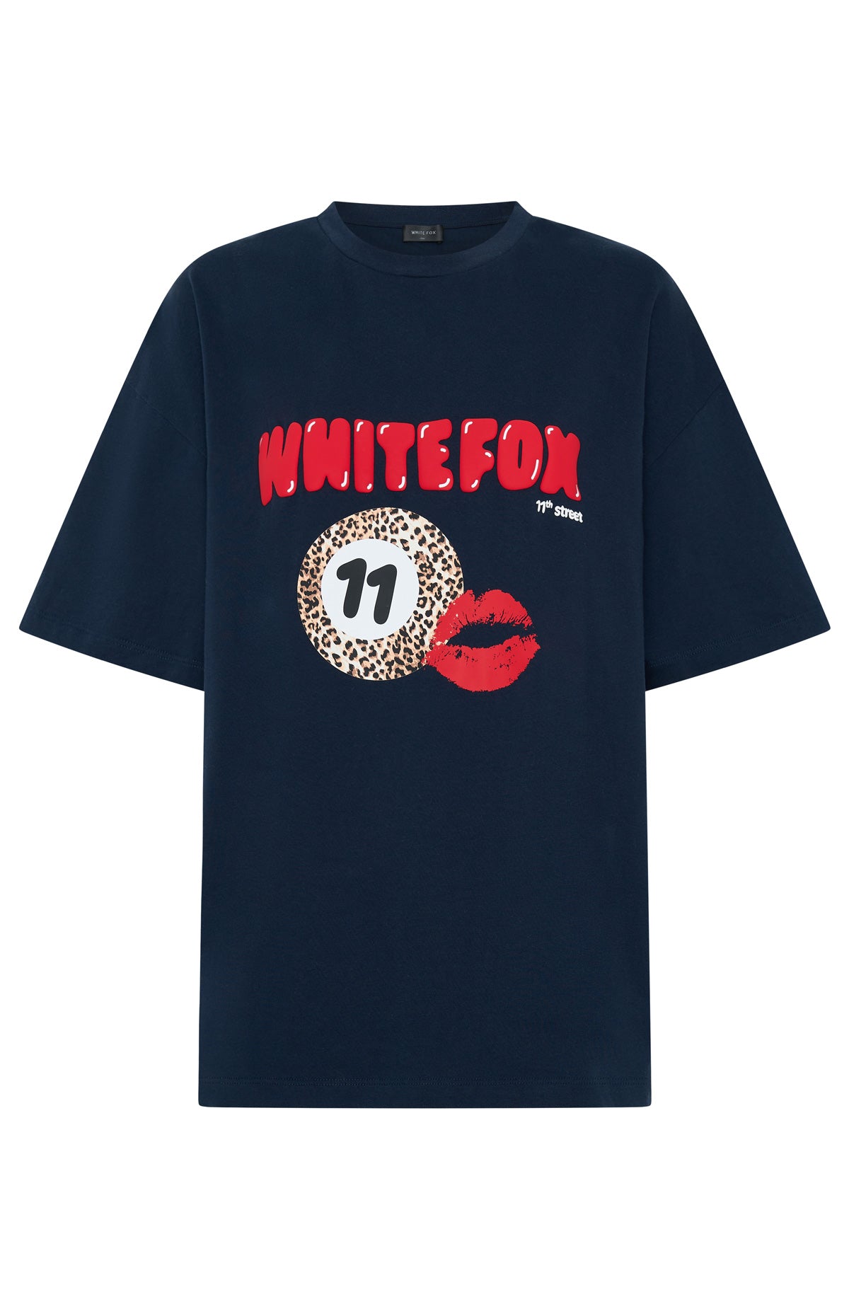 11th Street Concrete Jungle Oversized Tee Blueberry Twist - Image 5