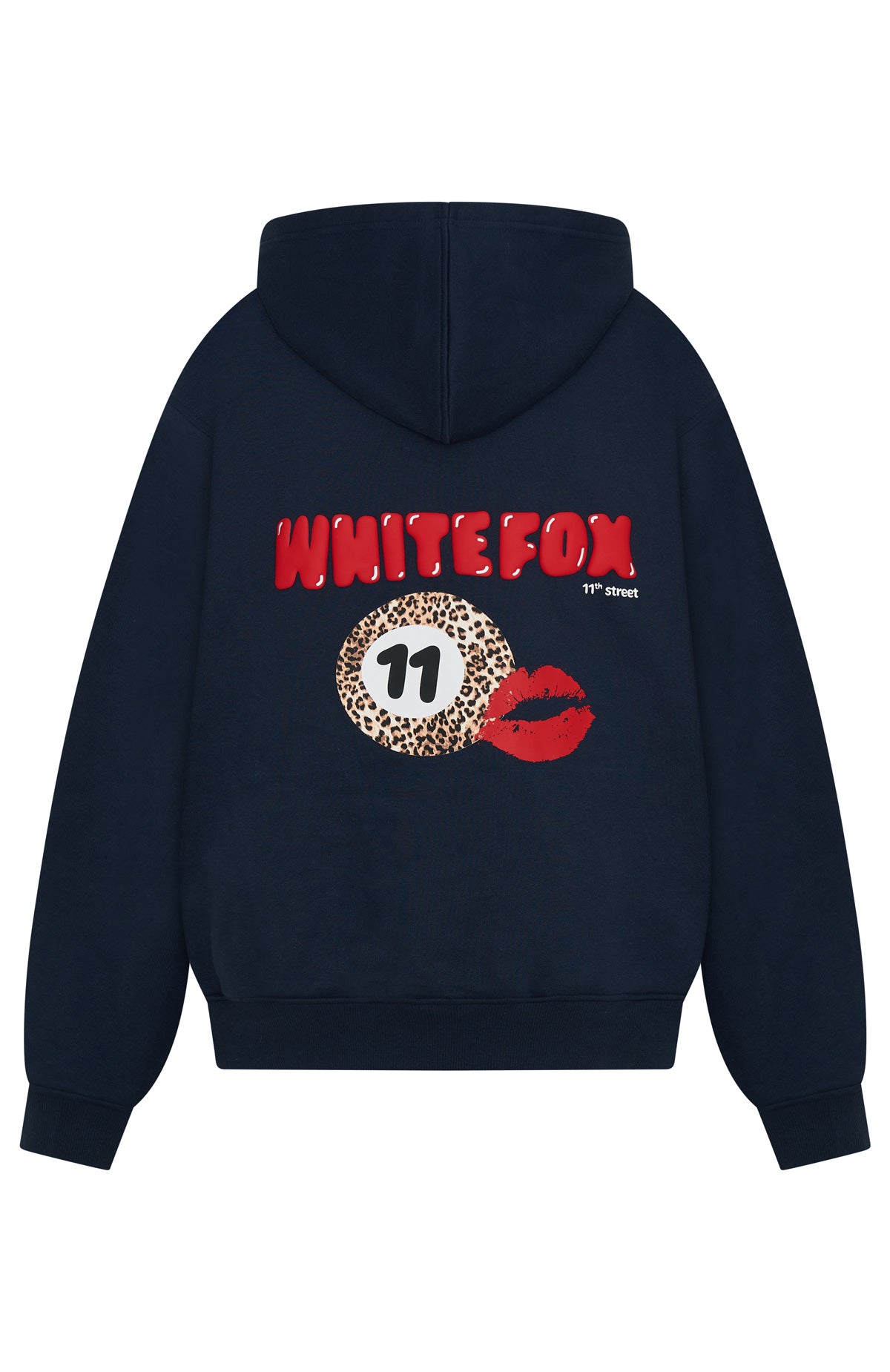 11th Street She's So Lucky Oversized Hoodie Blueberry Twist - Image 5