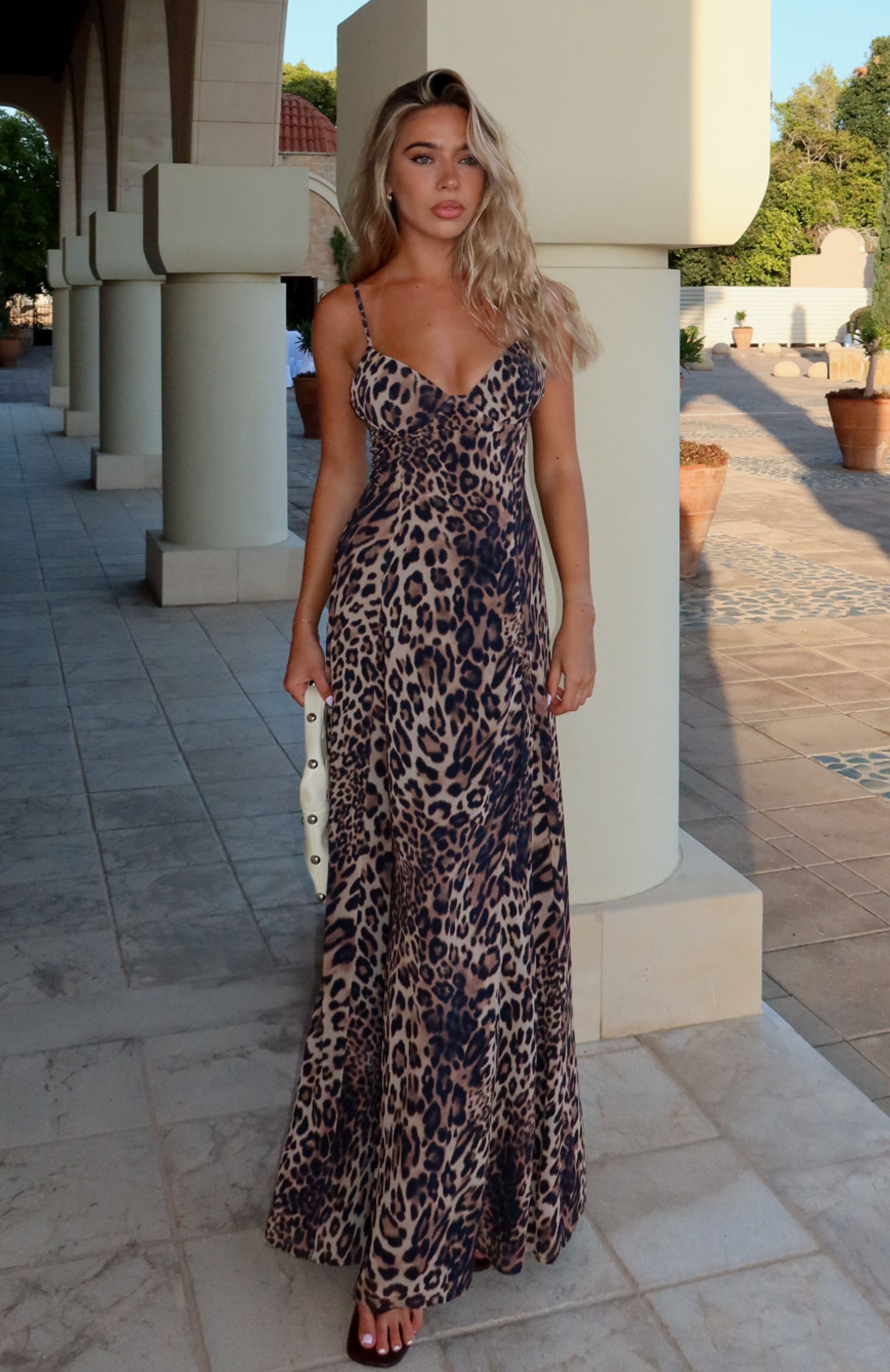 A Day In Nice Maxi Dress Leopard - Image 6