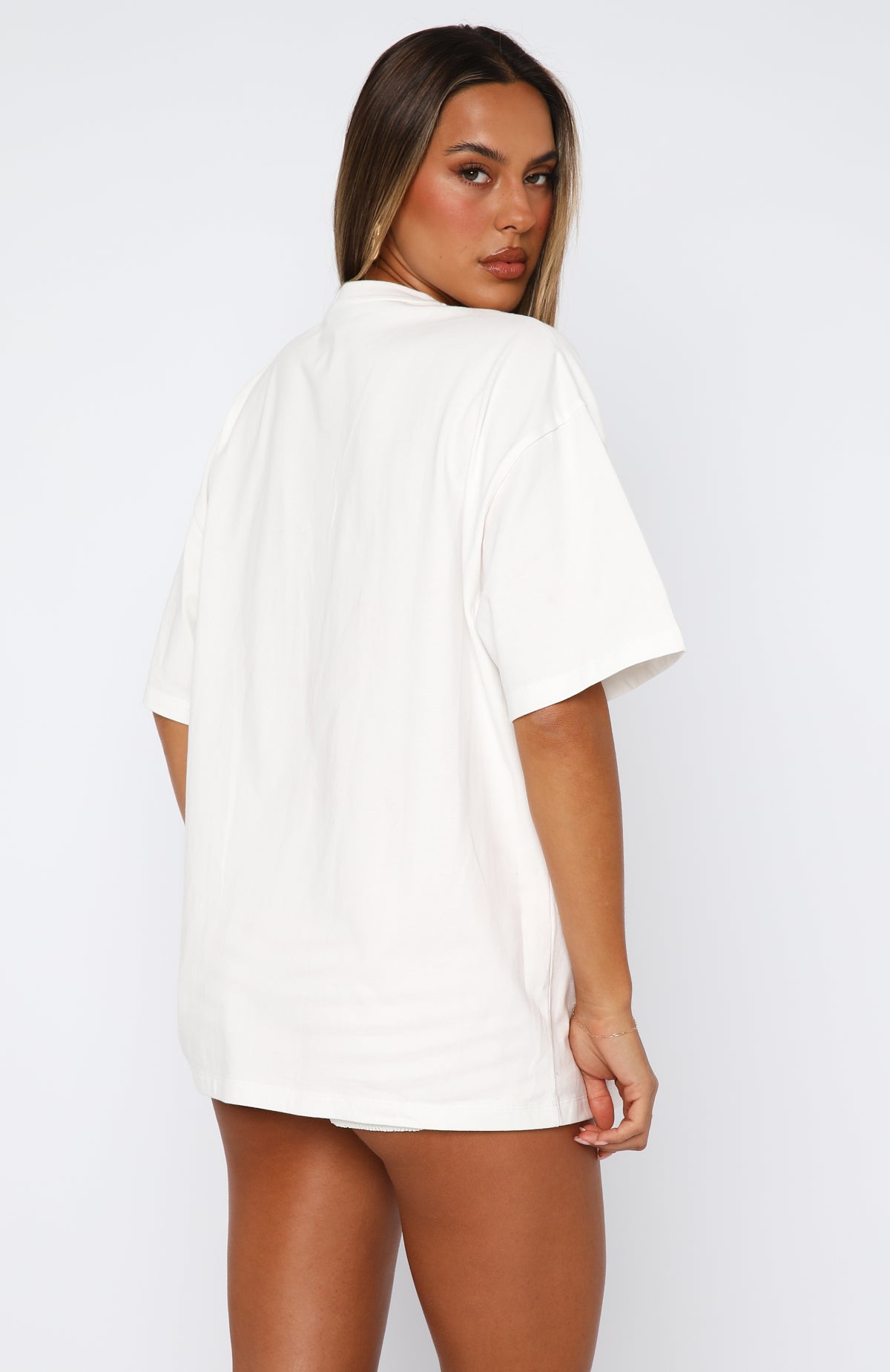 Cherry Jam Oversized Tee White - Image 2