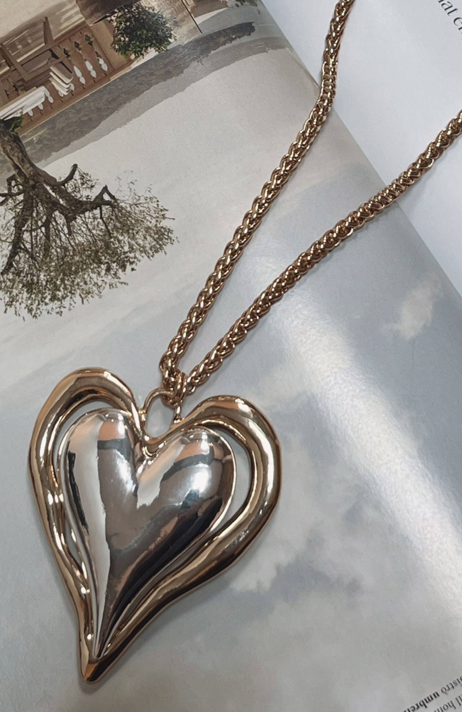 Danni Necklace Gold/Silver - Image 3