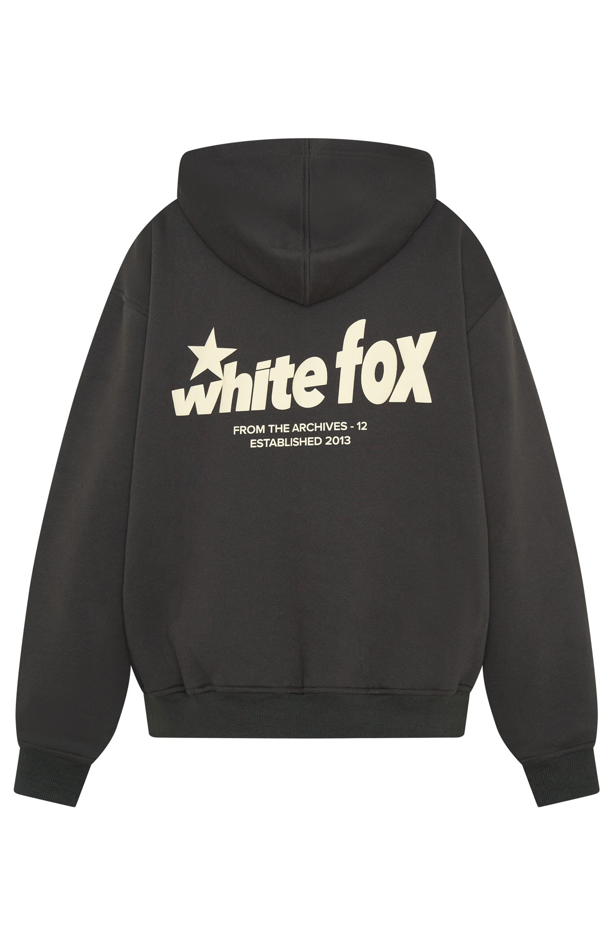 From The Archives Charli Oversized Hoodie Charcoal - Image 5