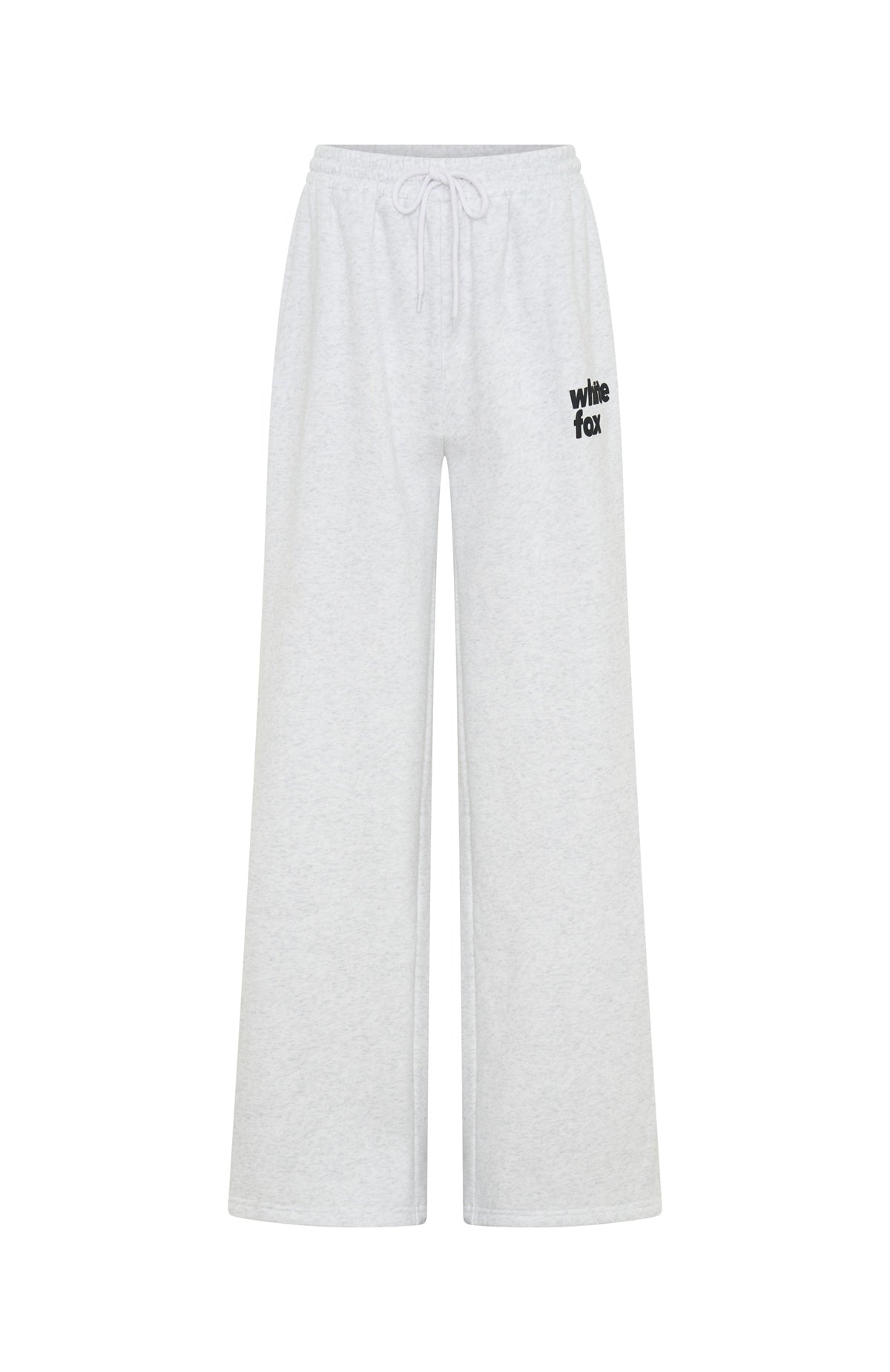 From The Archives Charli Wide Leg Sweatpants Grey Marle - Image 6