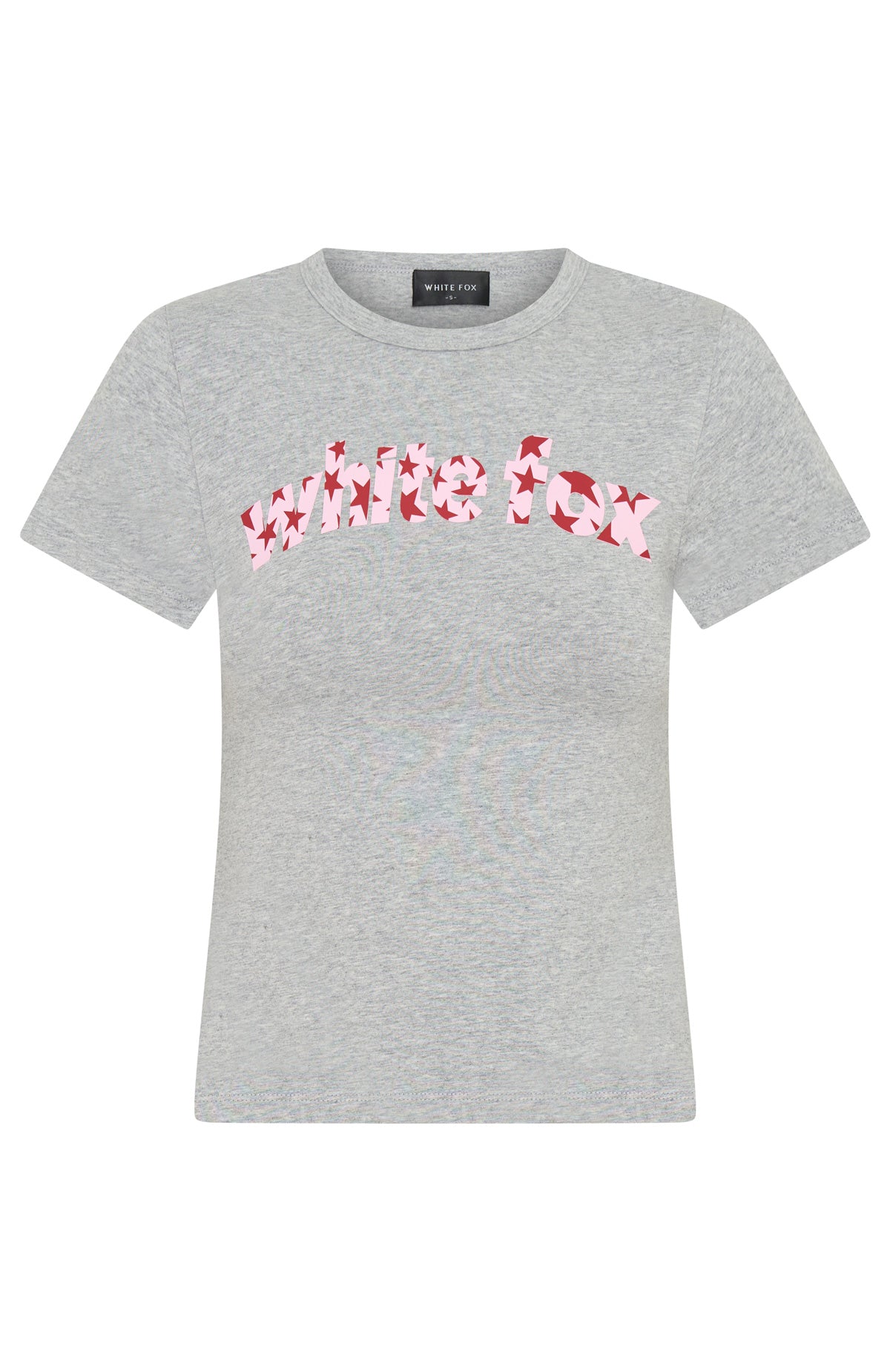 From The Archives Jaxx Baby Tee Dark Grey Marle - Image 5