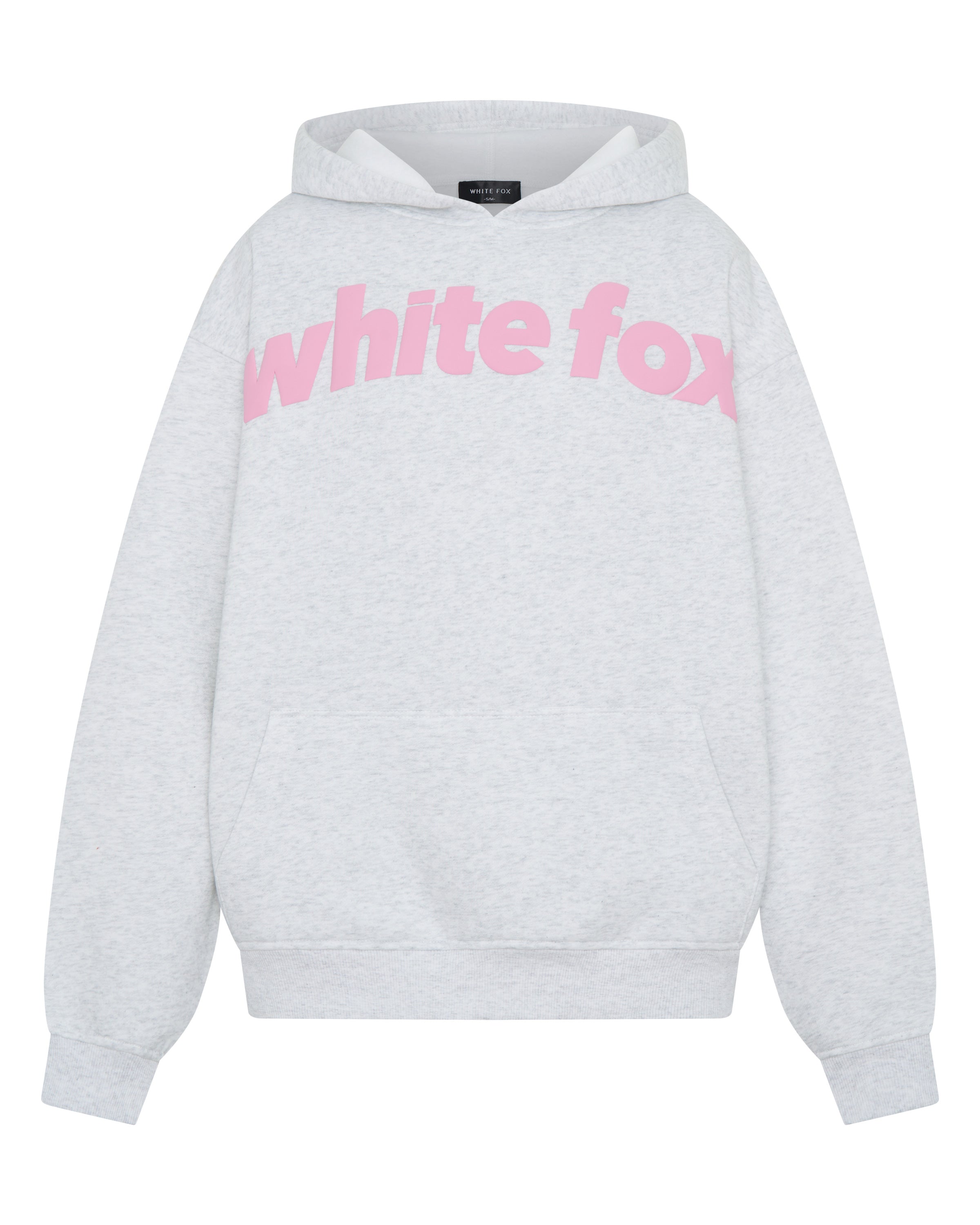 From The Archives Kenzie Oversized Hoodie Grey Marle - Image 6