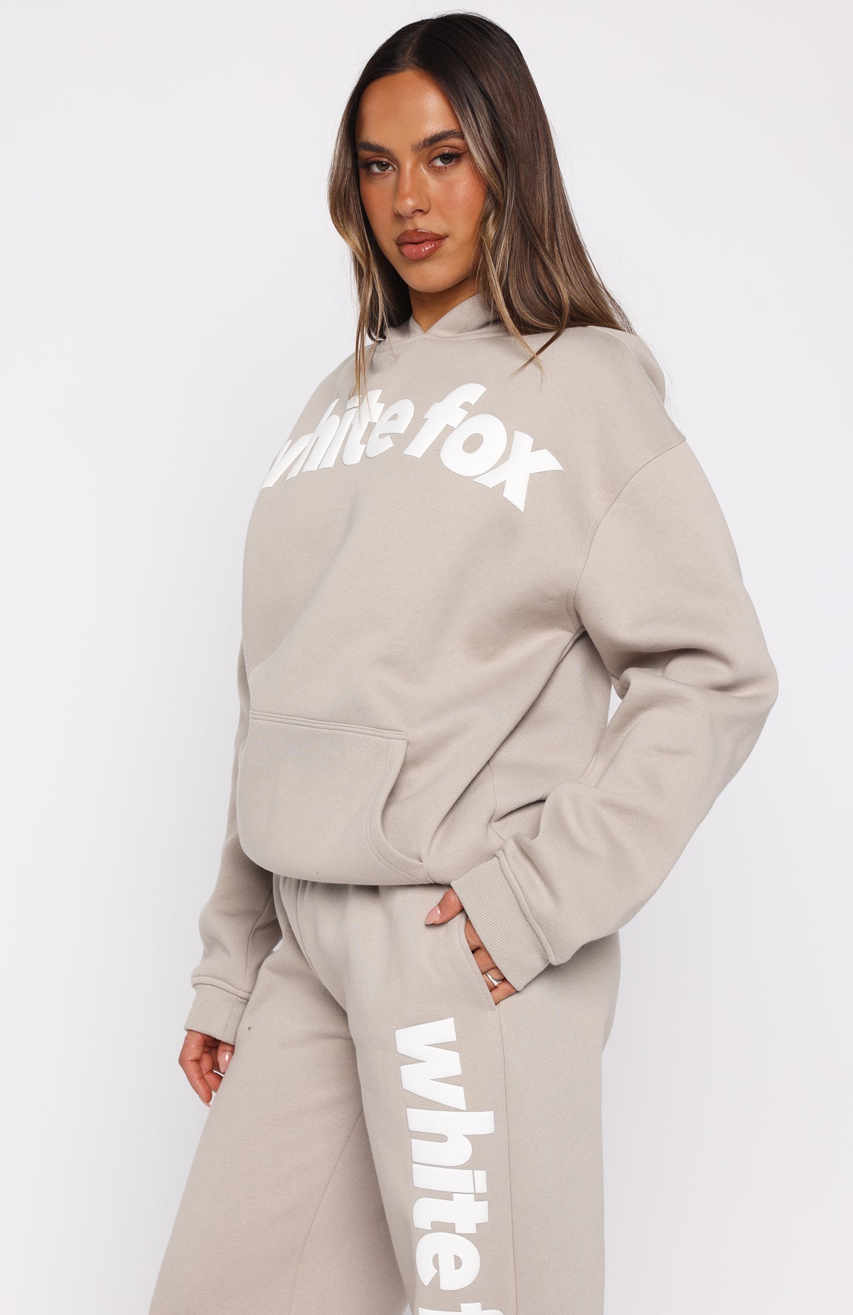 From The Archives Kenzie Oversized Hoodie Moon - Image 3