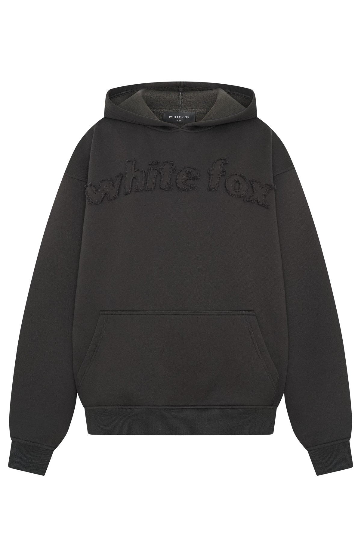 From The Archives Lexi Oversized Hoodie Charcoal - Image 5