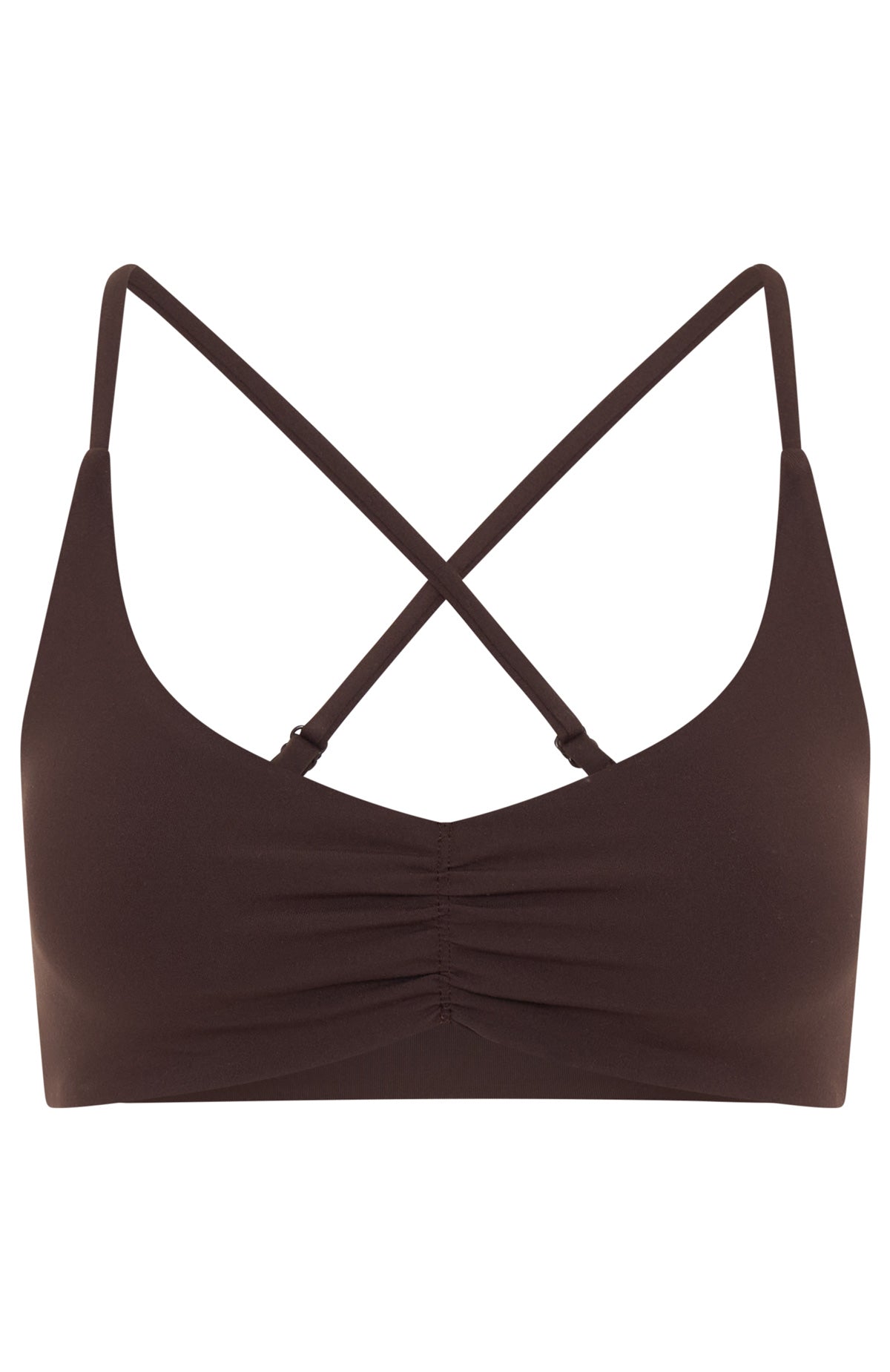 Fusion Sports Bra Dark Chocolate - Image 6