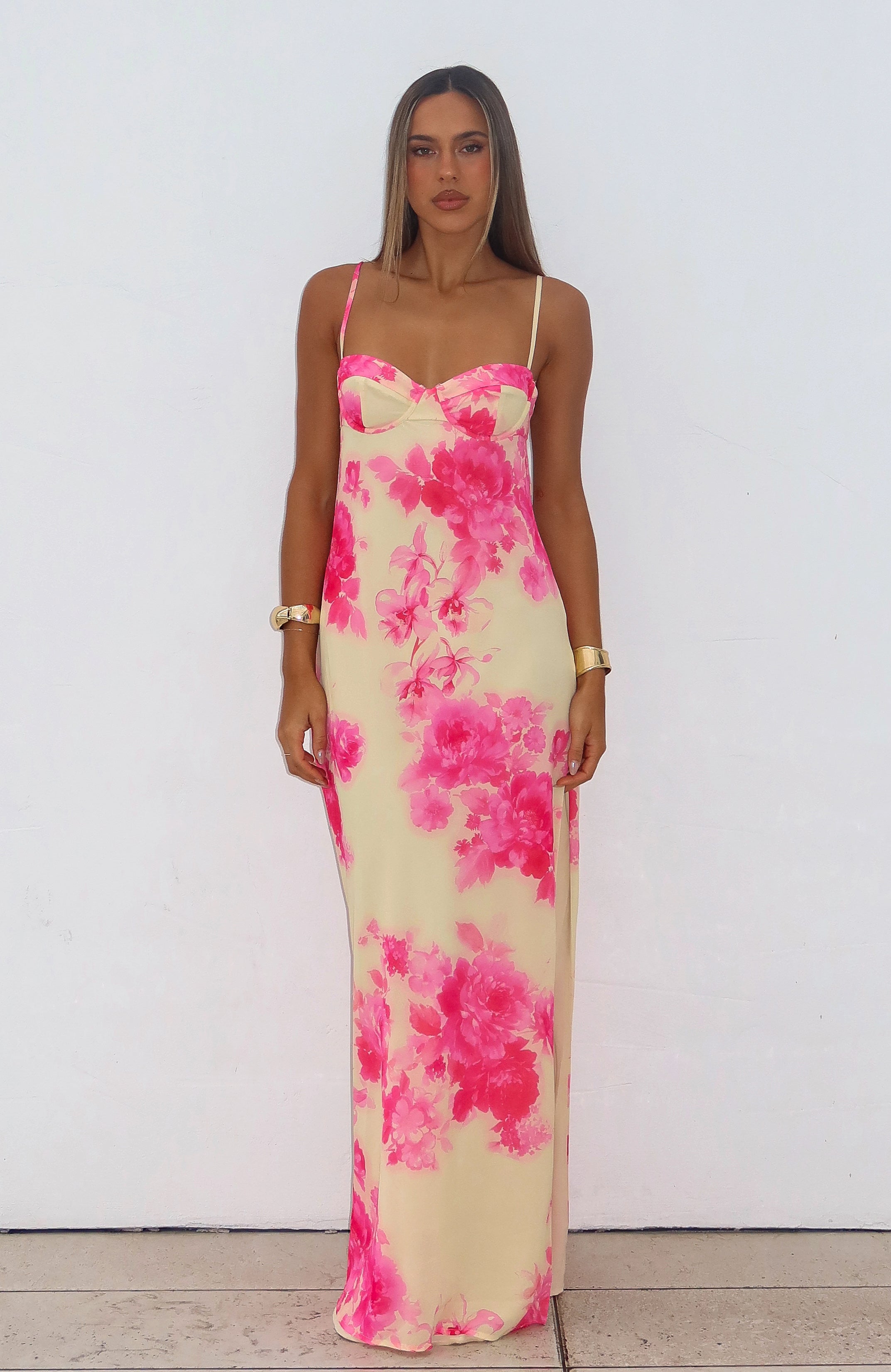 Give Me The World Maxi Dress Rosewater Blush - Image 5