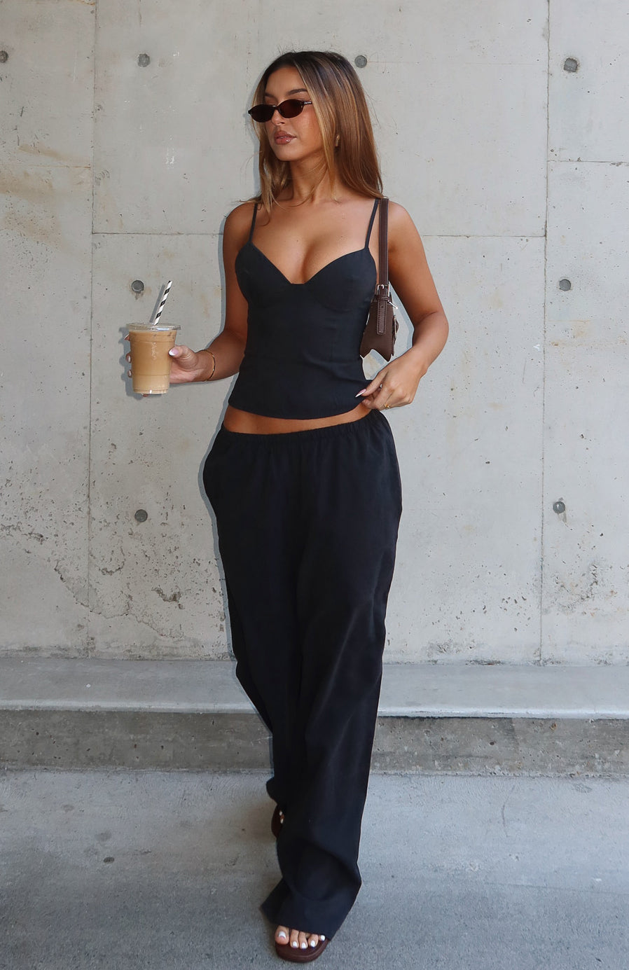 Have A Nice Day Top Black - Image 6