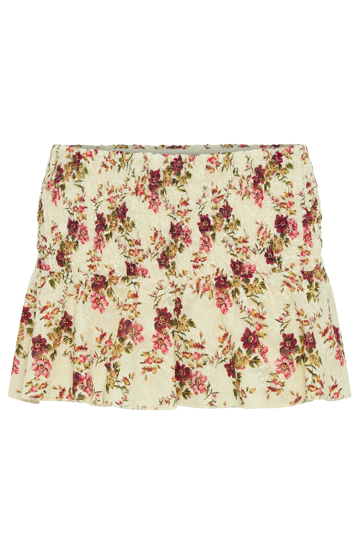 If You Please Lace Mini Skirt Antique Garden - Image 7