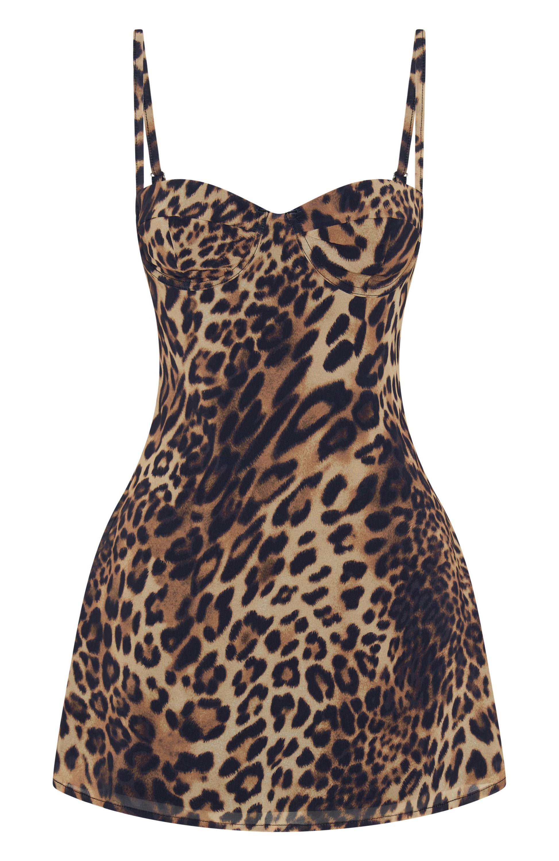 In The Back Of My Mind Mini Dress Leopard - Image 6