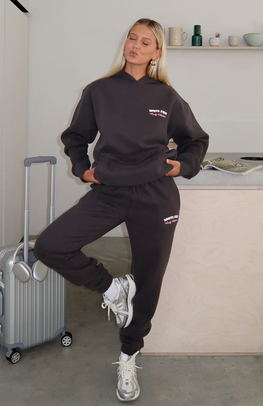 Lucky Thirteen Cheyenne Sweatpants Charcoal - Image 6