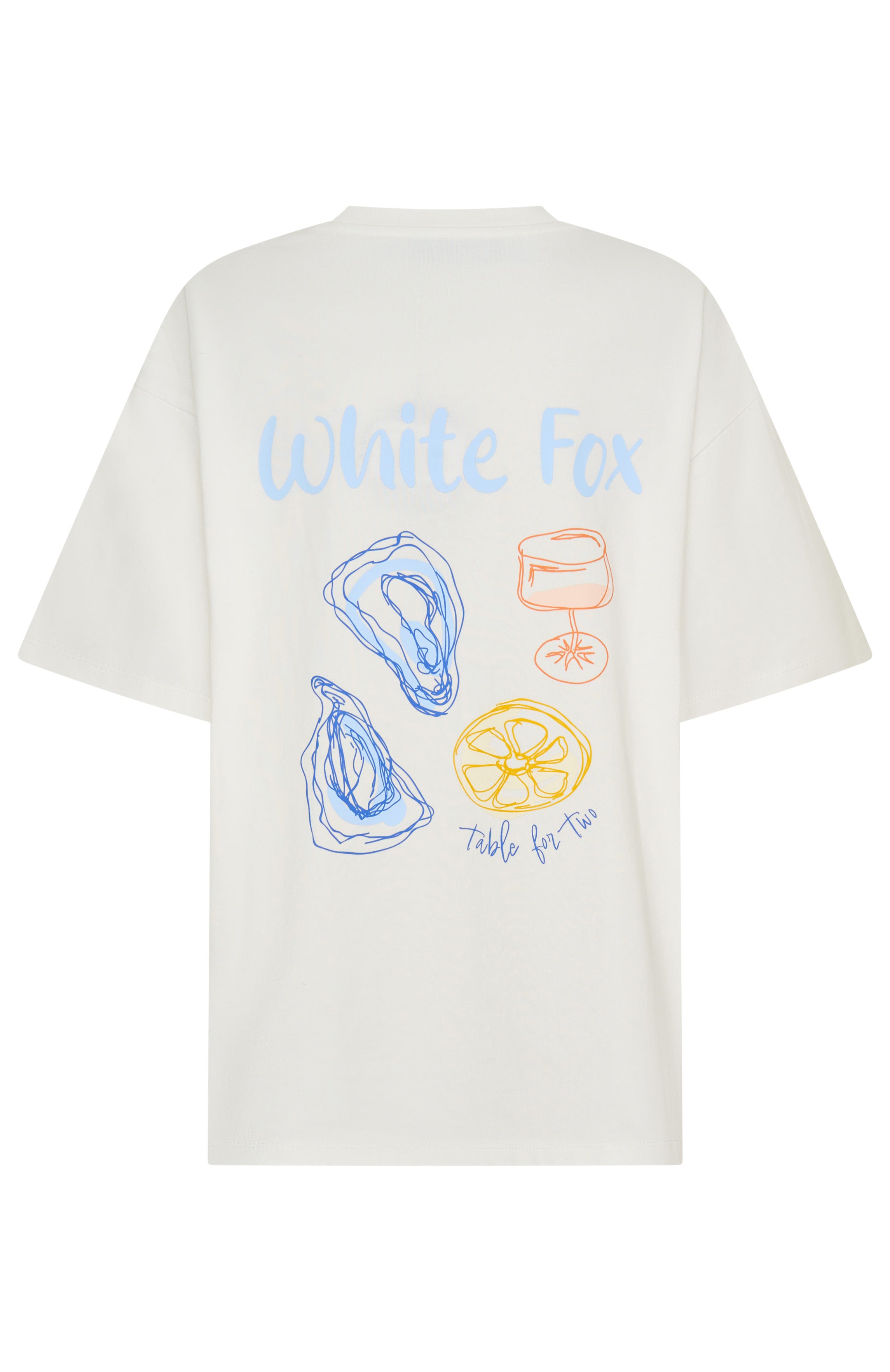 Mykonos Mindset Oversized Tee White - Image 5