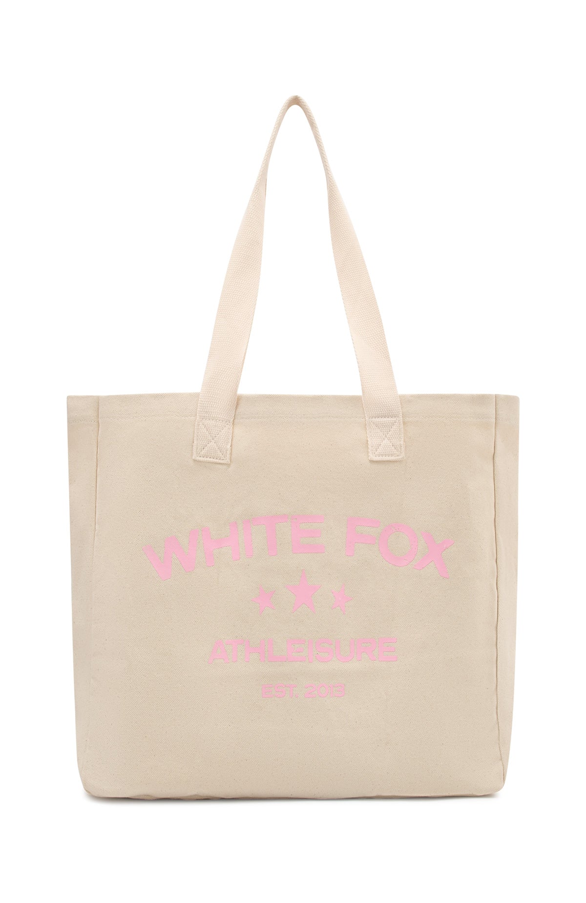 Never Wrong Tote Bag Natural/Pink - Image 2