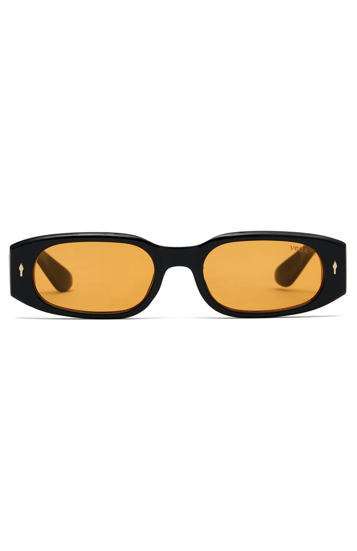 Nish Sunglasses Black/Orange - Image 2
