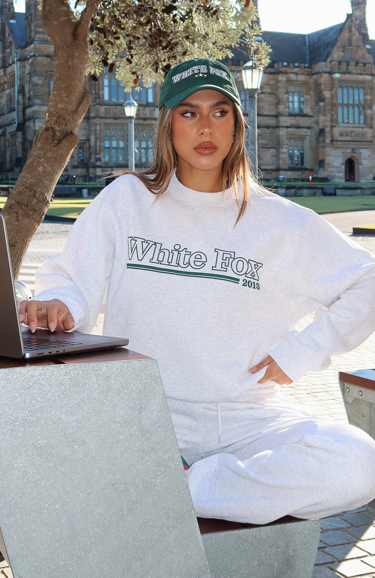 No Hesitation Oversized Sweater Grey Marle - Image 5