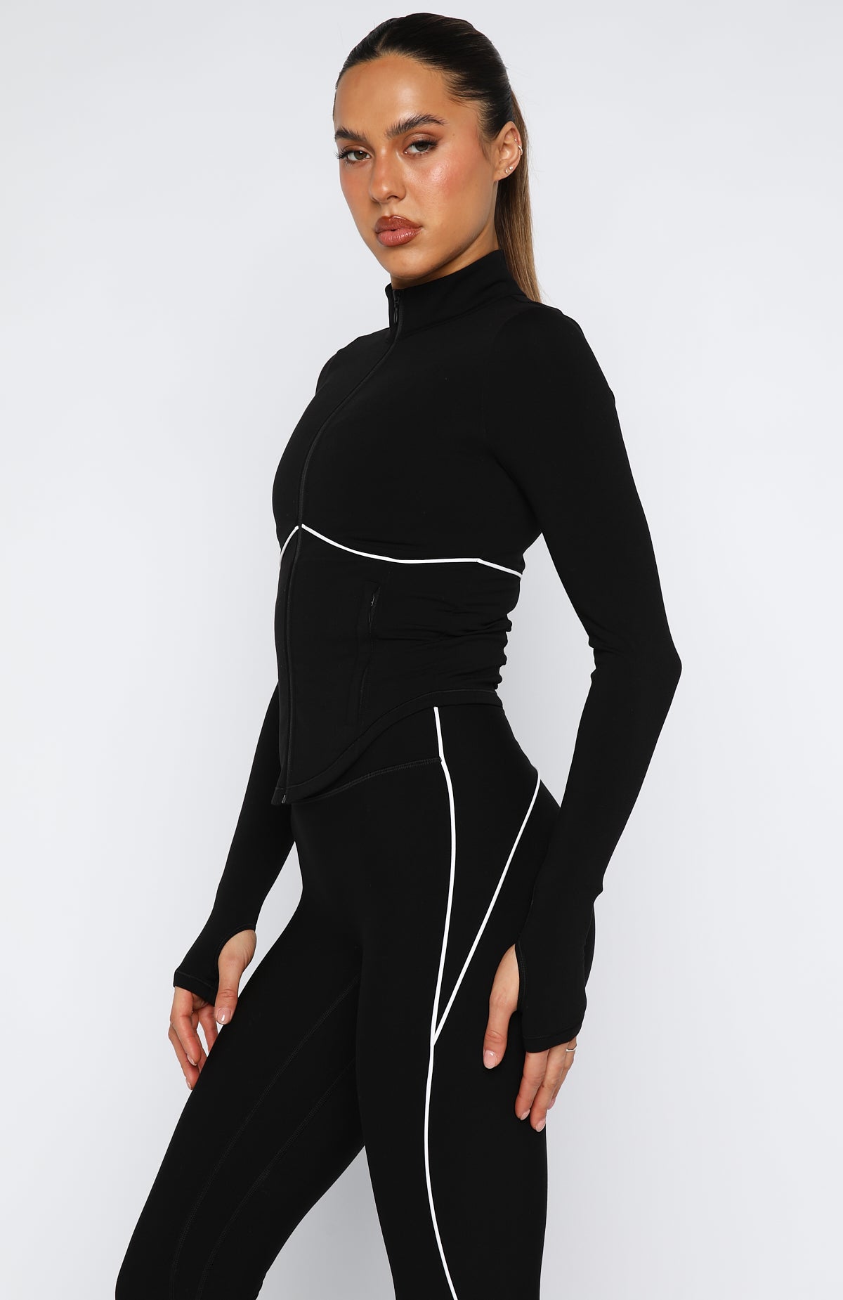 Persistence Jacket Black/White - Image 4