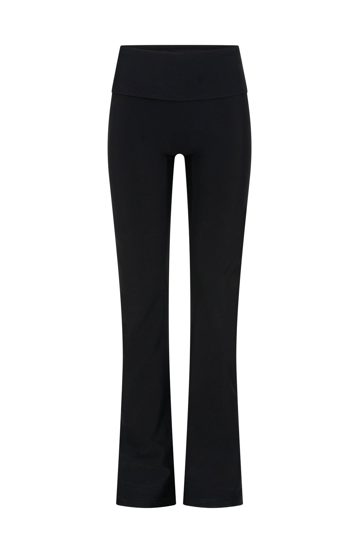 Progression Foldover Flare Leggings Black - Image 6