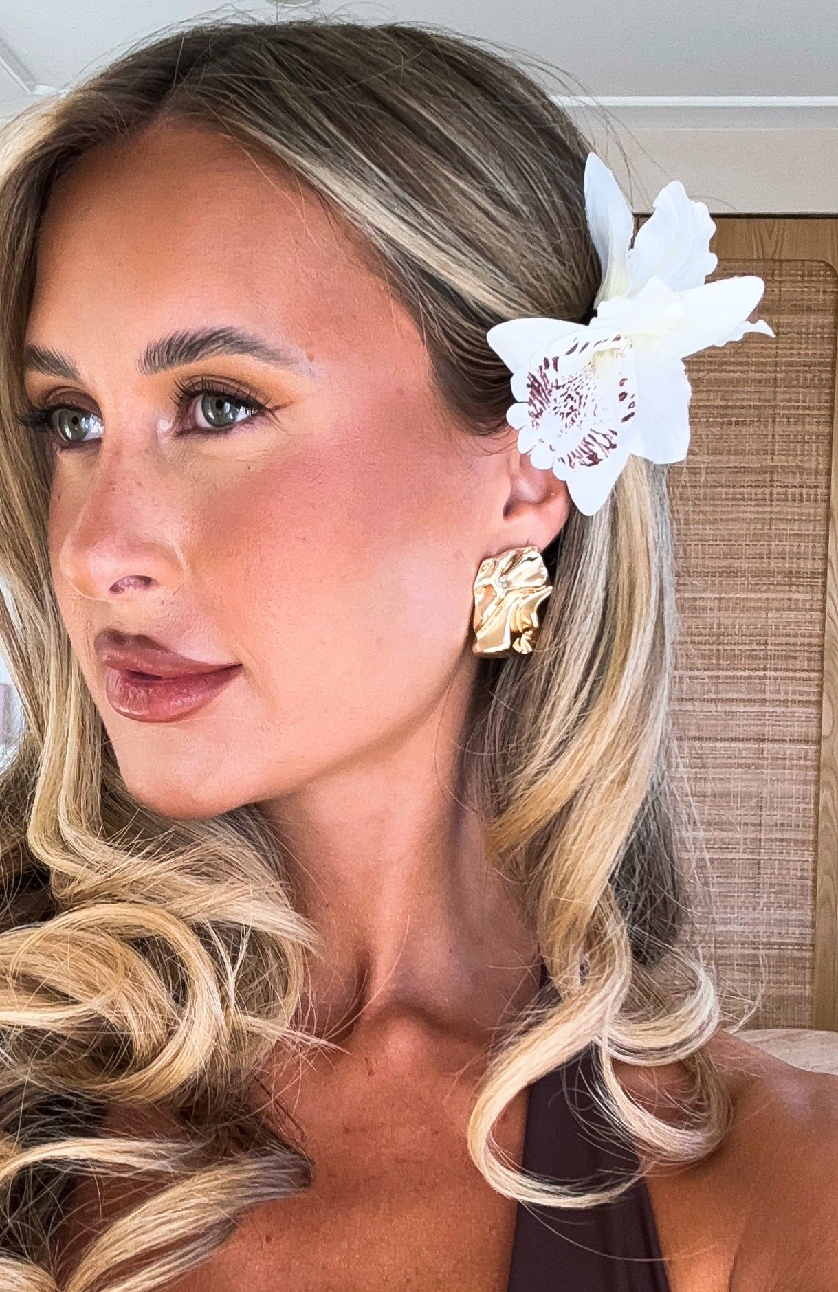 Wisteria Earrings Gold