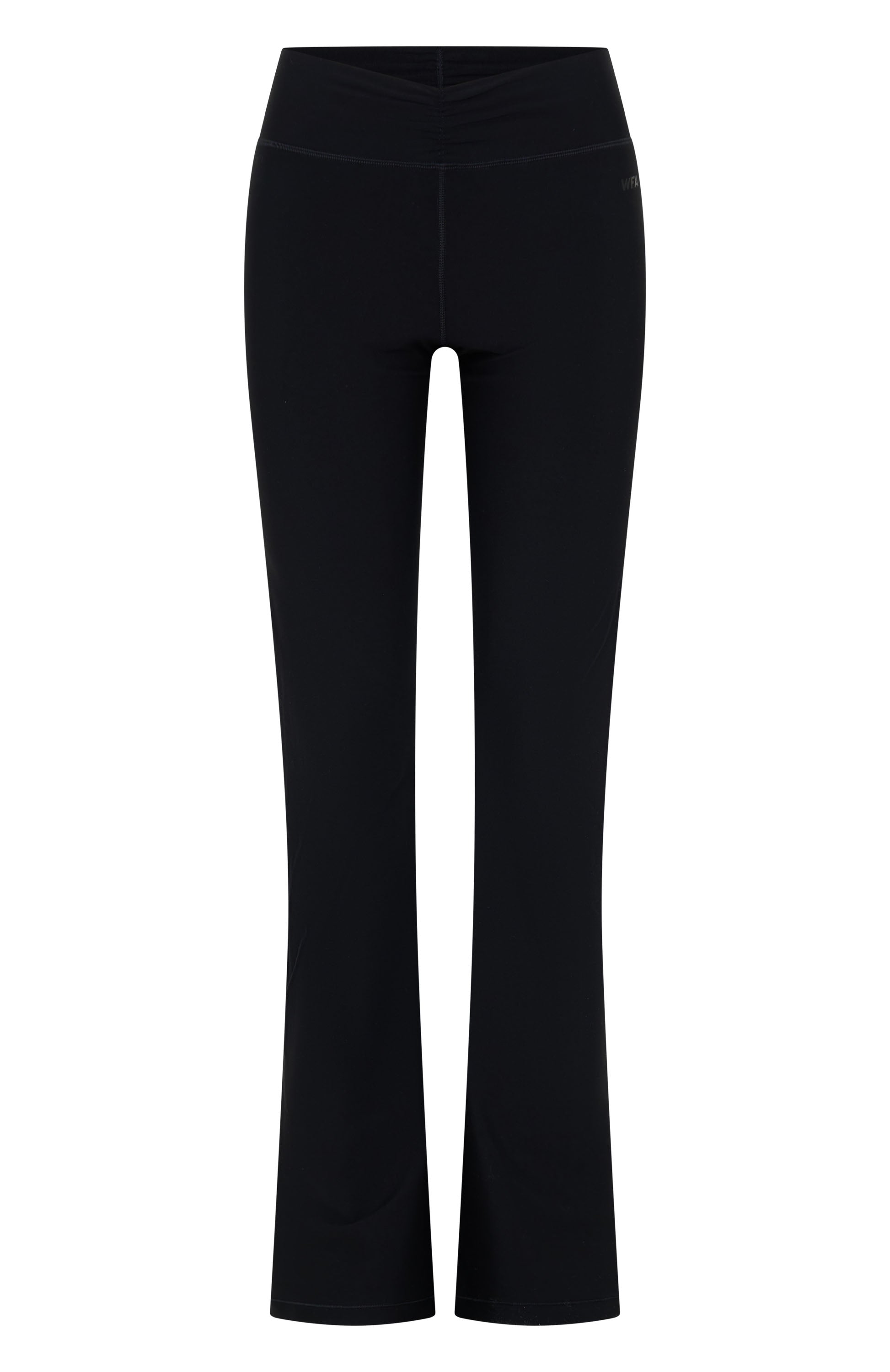 Revival High Waisted Flare Leggings Black - Image 5