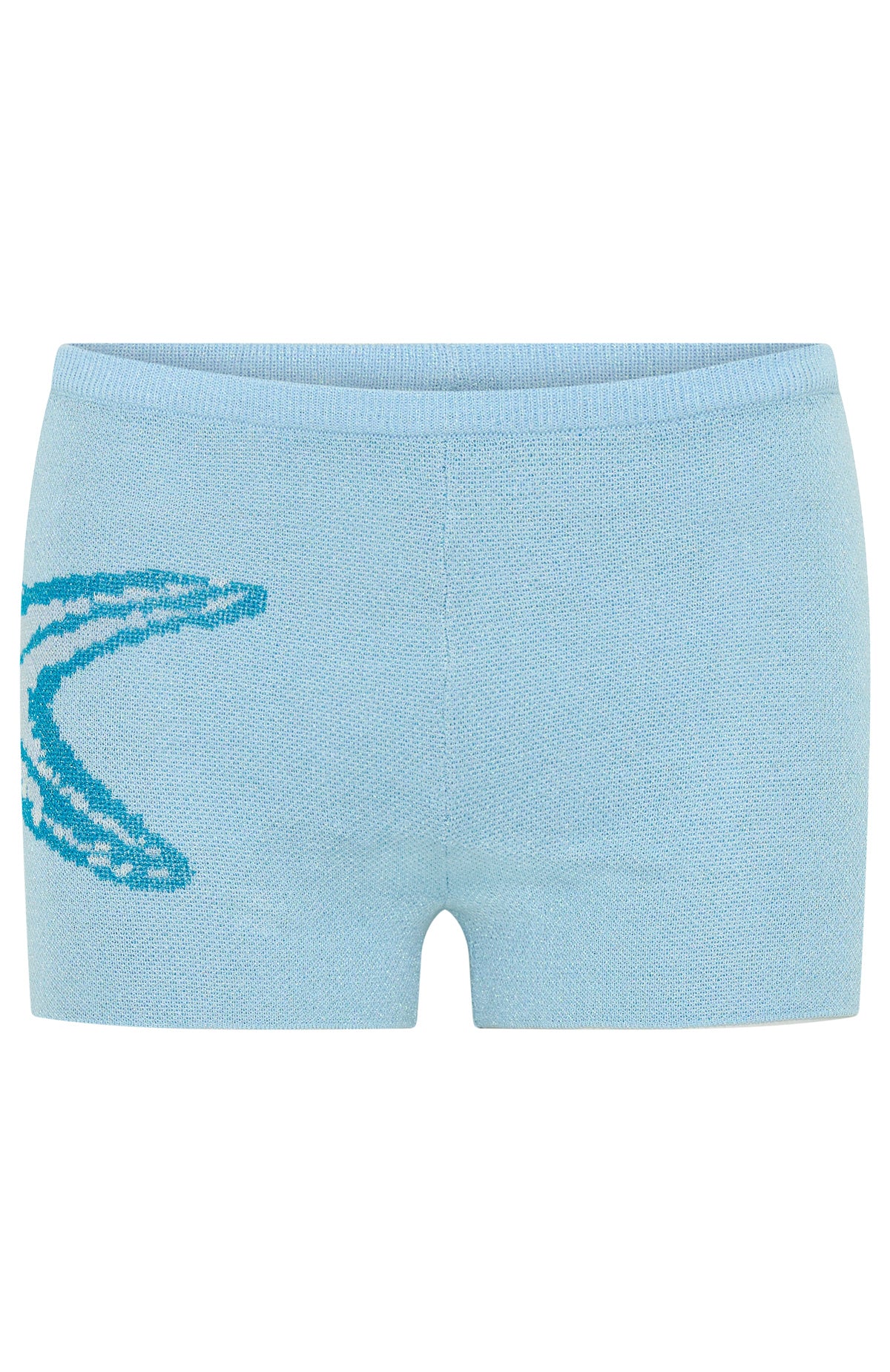 She's A Star Knit Shorts Azure - Image 6