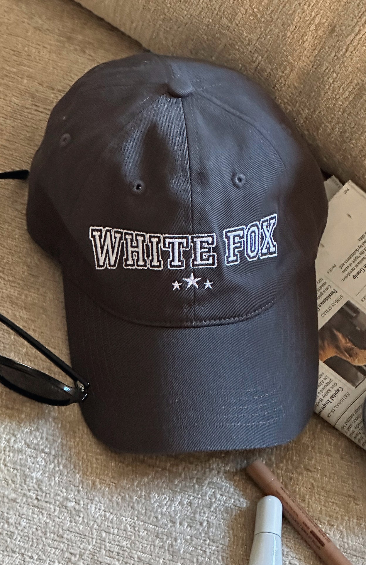 Social Season Cap Charcoal - Image 4