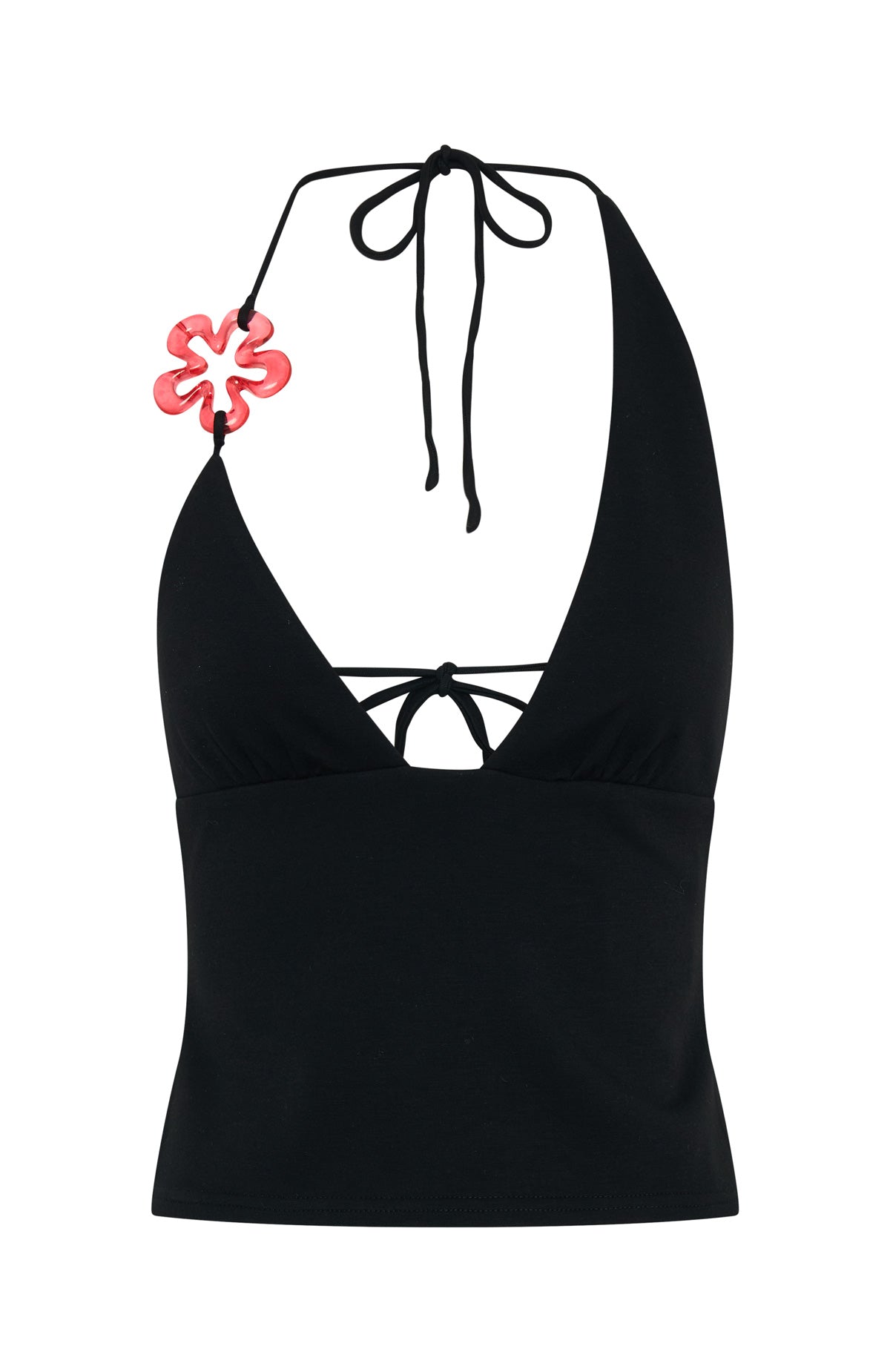 Summer Dreamin' Halter Top Black - Image 7