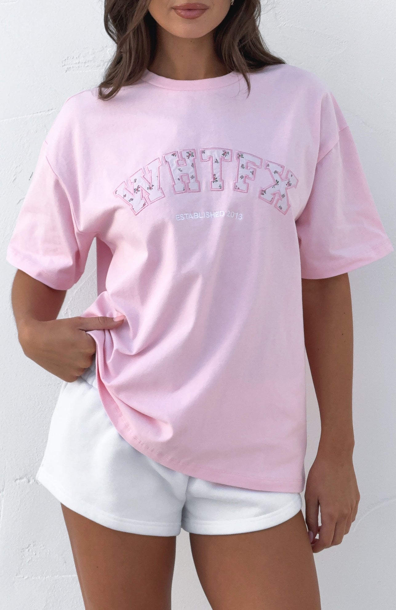 Sweet Sweet Moments Oversized Tee Pink - Image 5