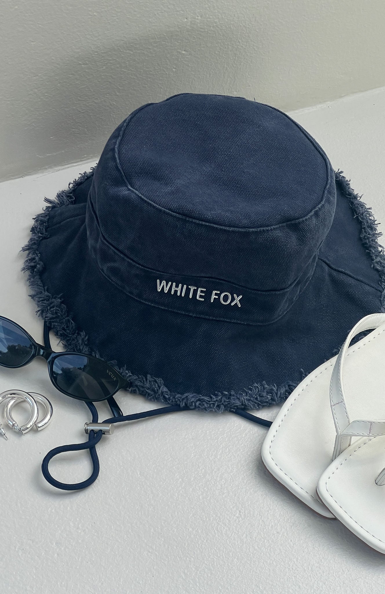 Take You Away Bucket Hat Navy - Image 5