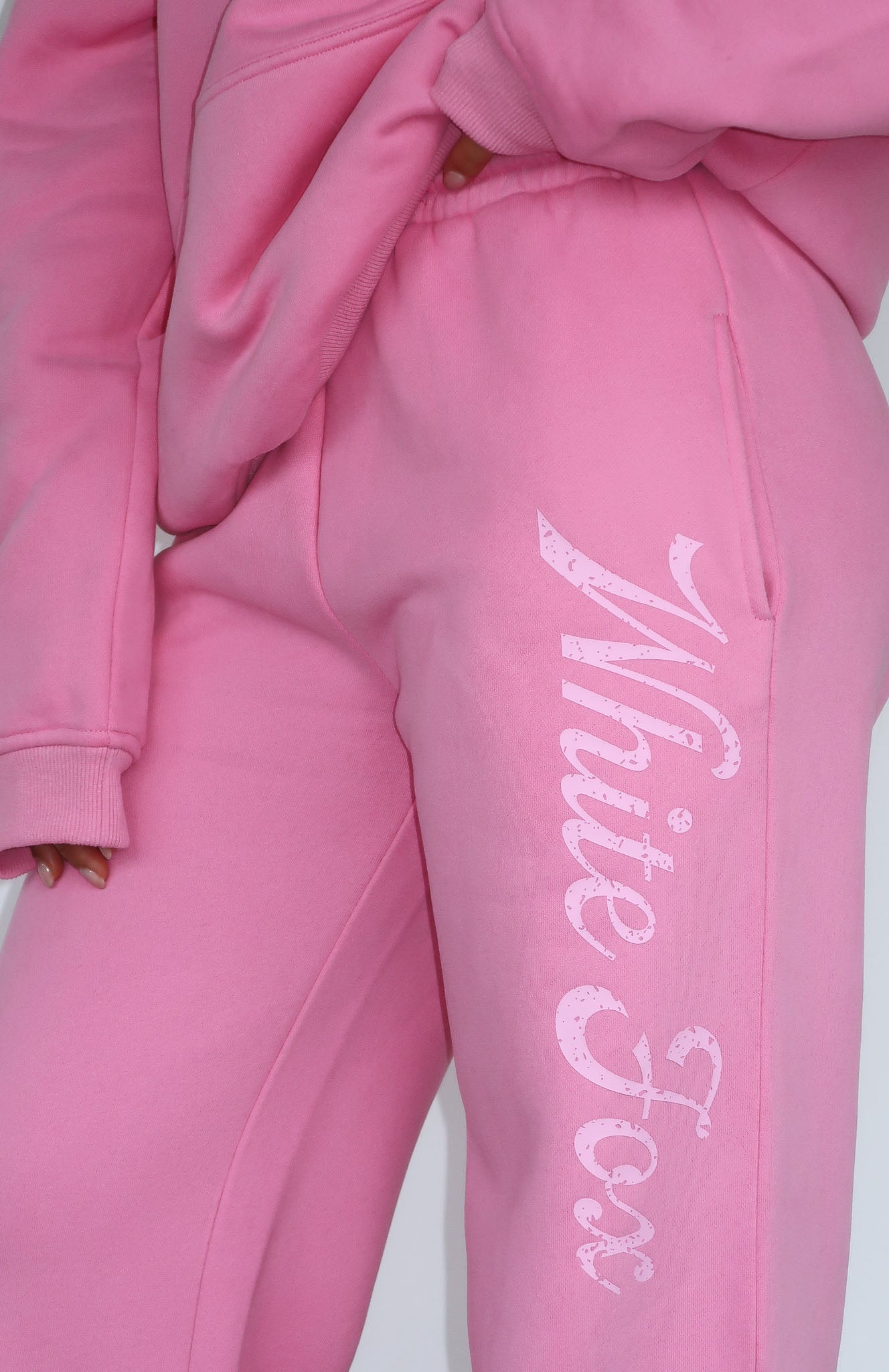 The Good Life Wide Leg Sweatpants Pink - Image 2