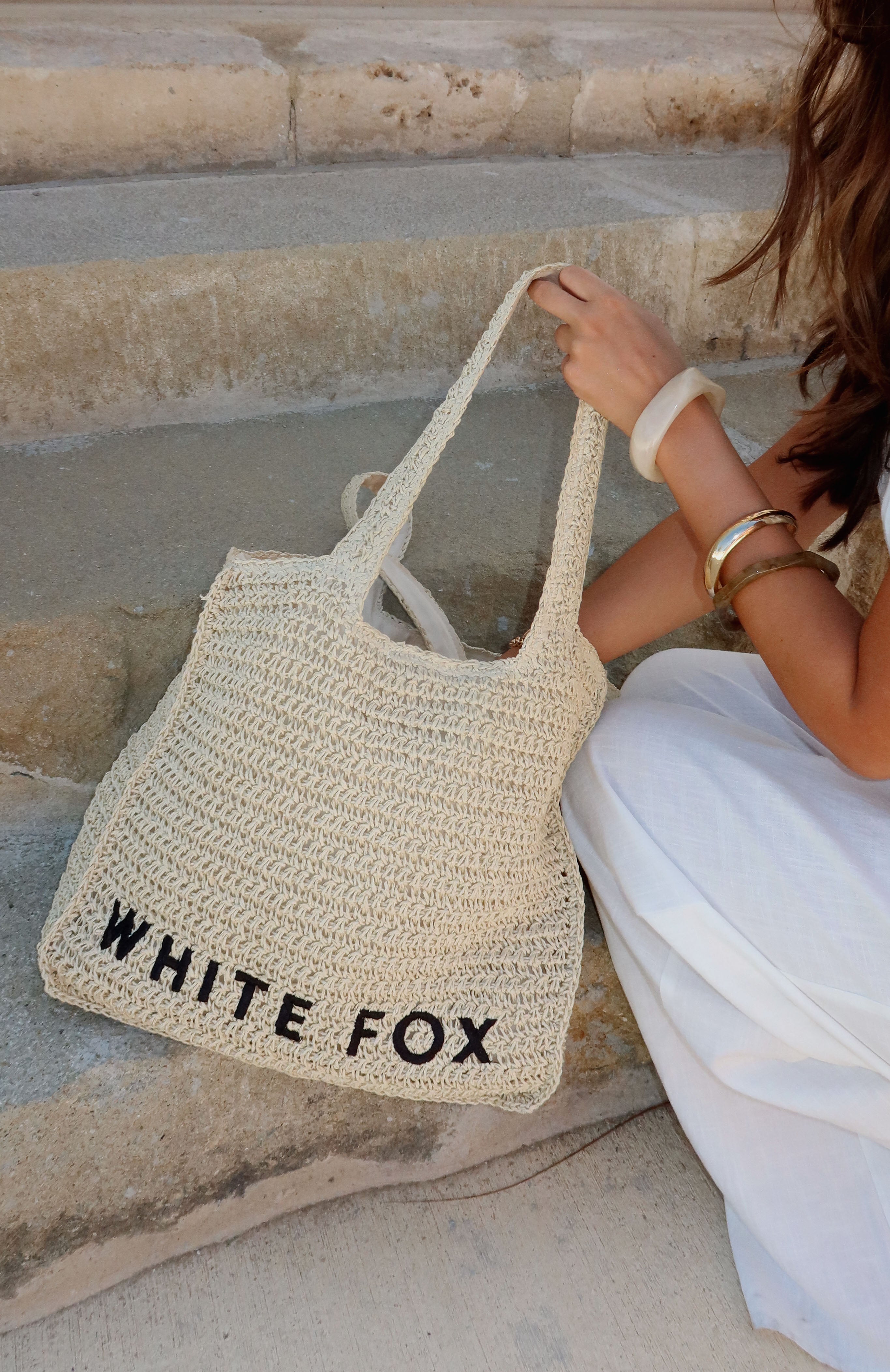 Tyrus Large Top Handle Bag Natural - Image 2