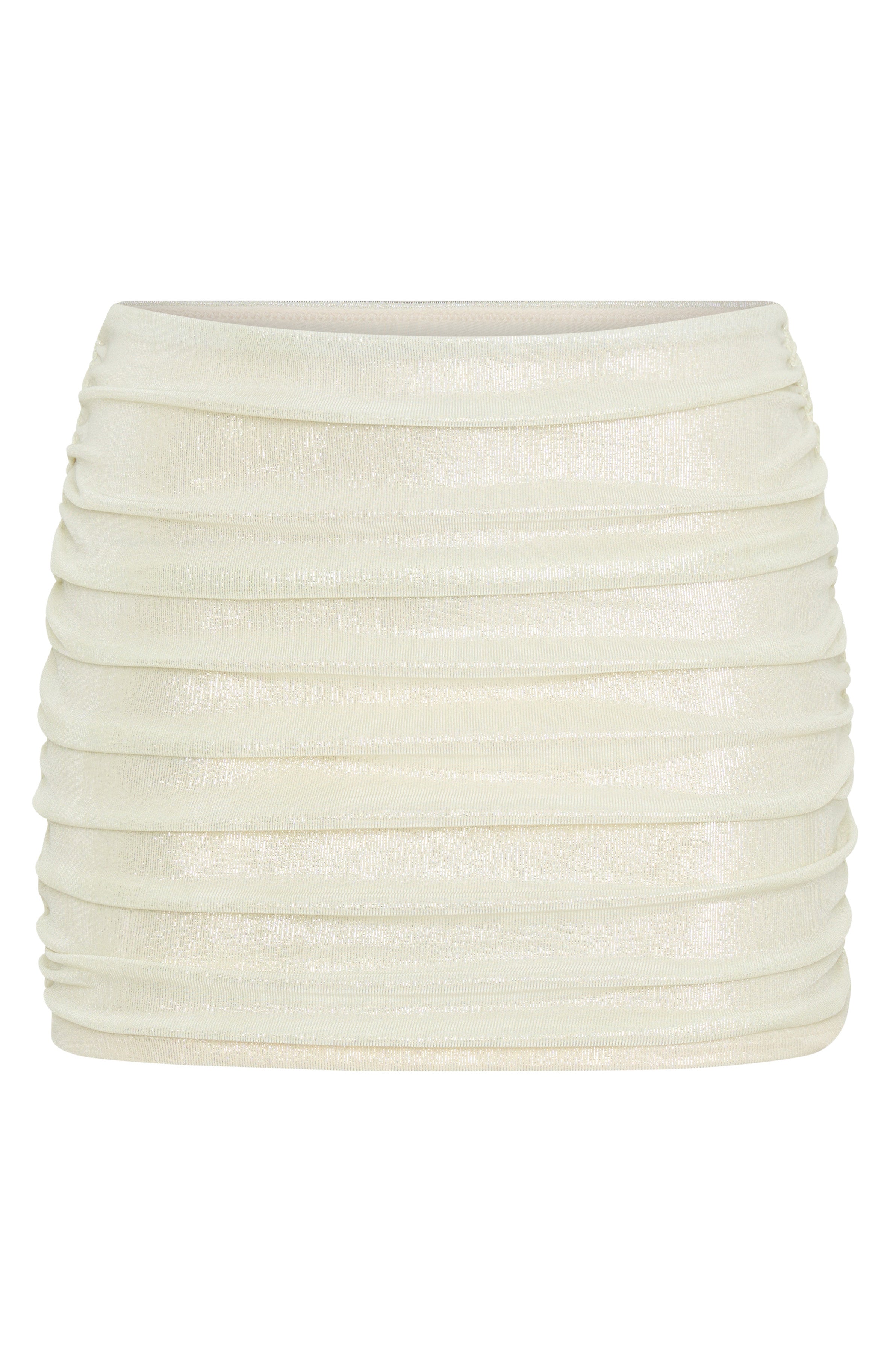 Valencia Vibes Mini Skirt Pearl - Image 6