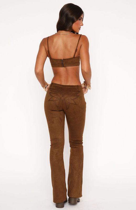 Never Going Back Pants Chocolate - Image 4