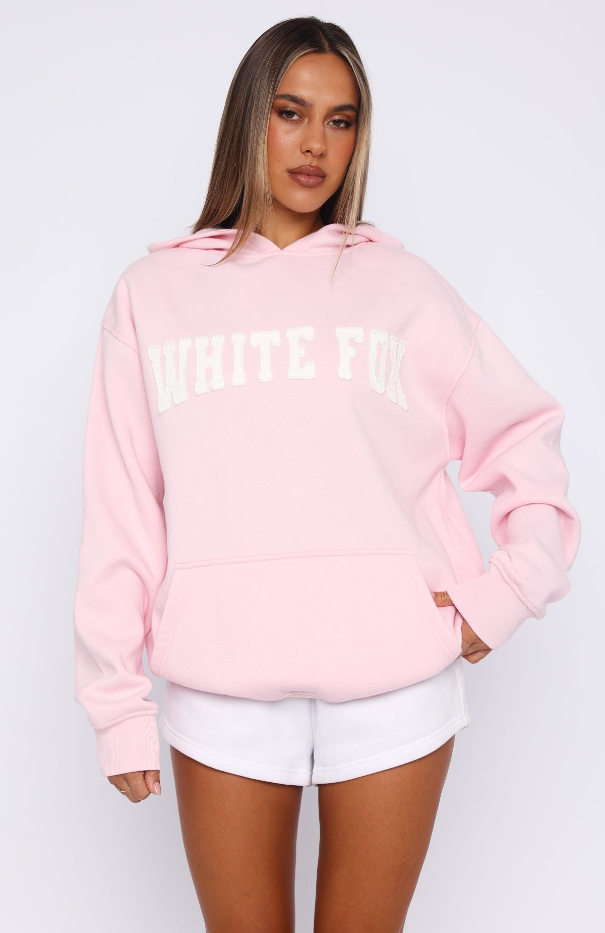 Shout It Out Oversized Hoodie Pink - Image 2