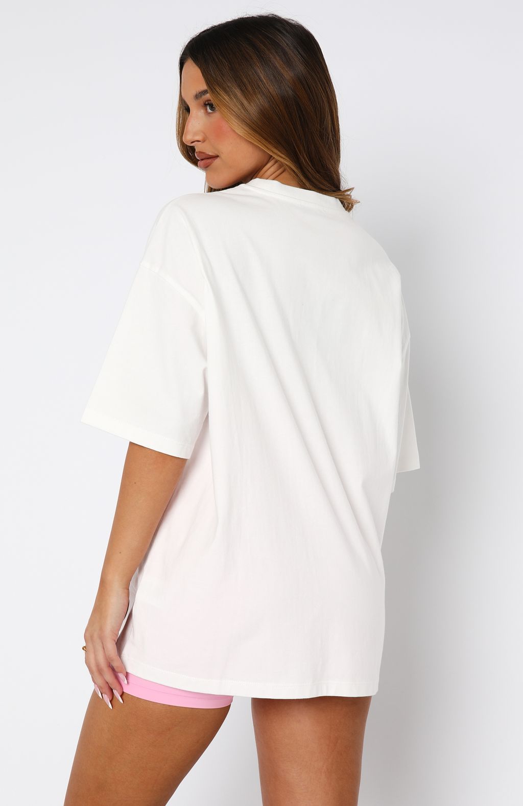 Protecting What's Mine Oversized Tee White - Image 4