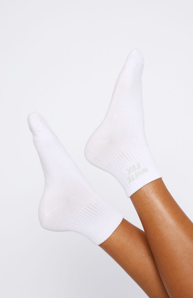 Offstage Socks White/Moon - Image 2