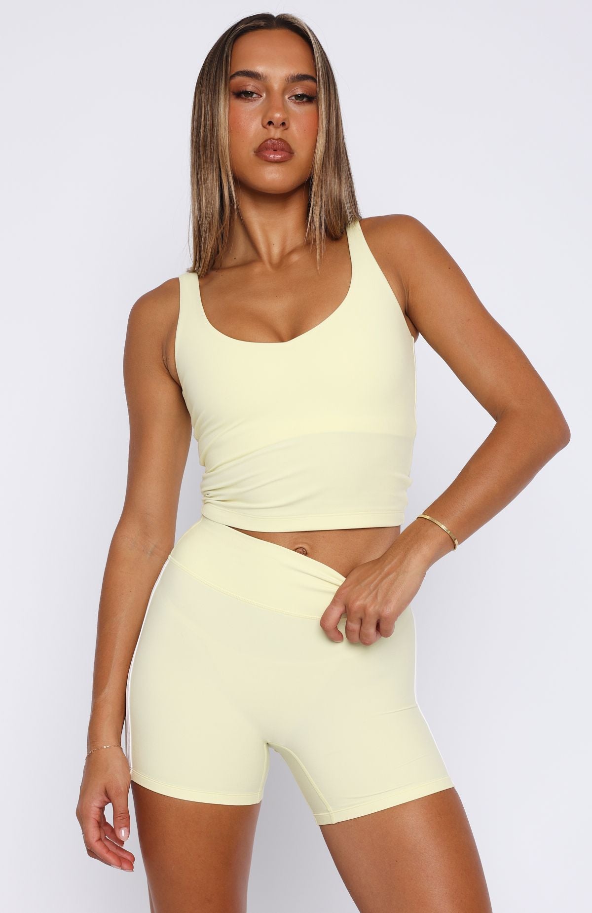 Balance Sports Active Tank Lemon - Image 2