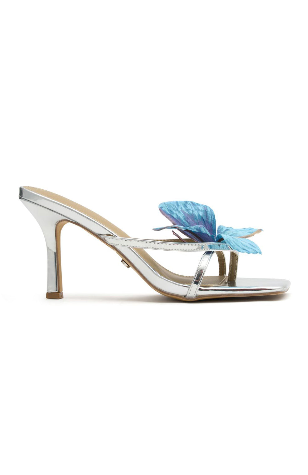 Ayan Mules Silver/Blue - Image 3