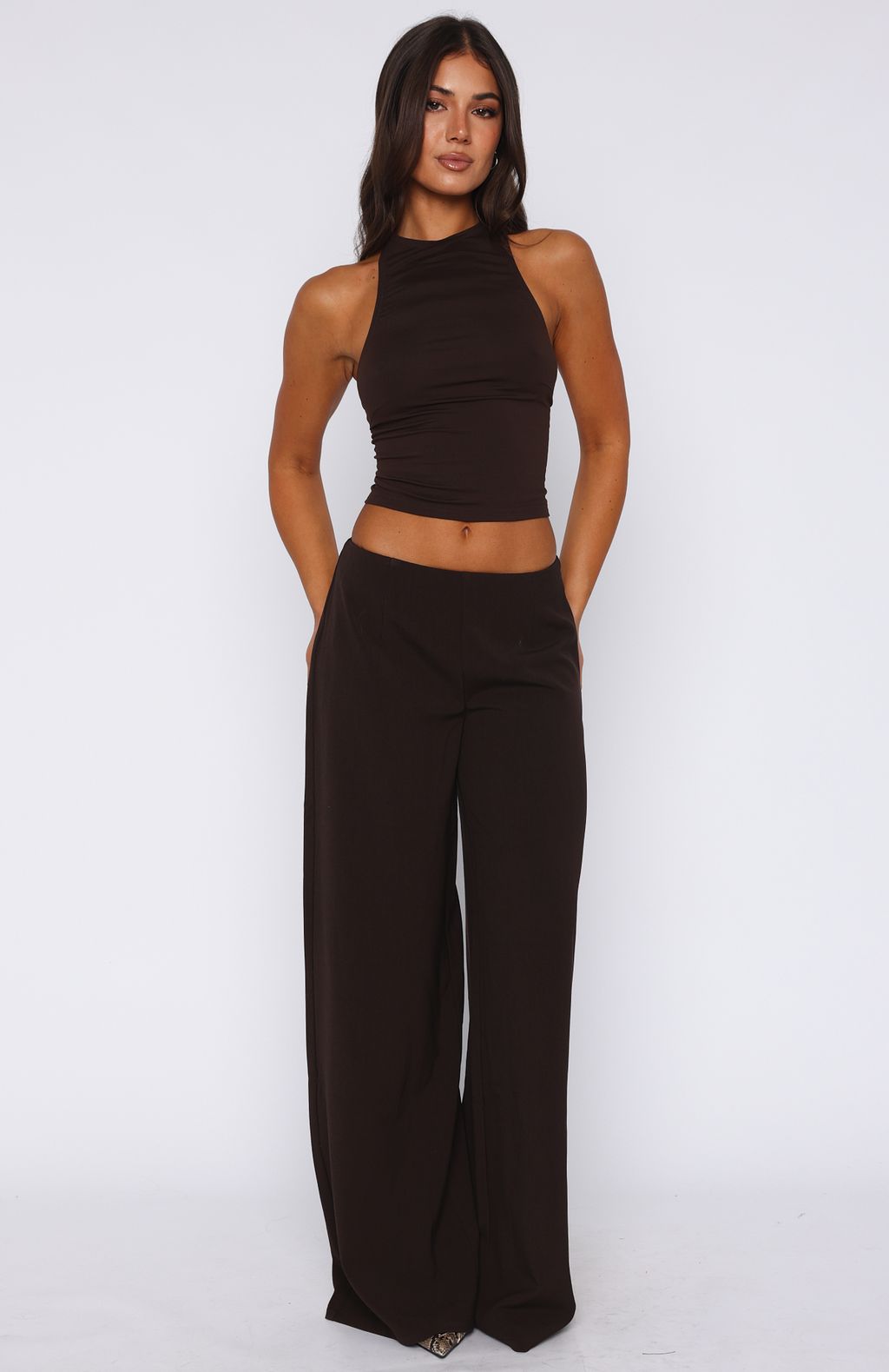 Walk With You Pants Chocolate - Image 2